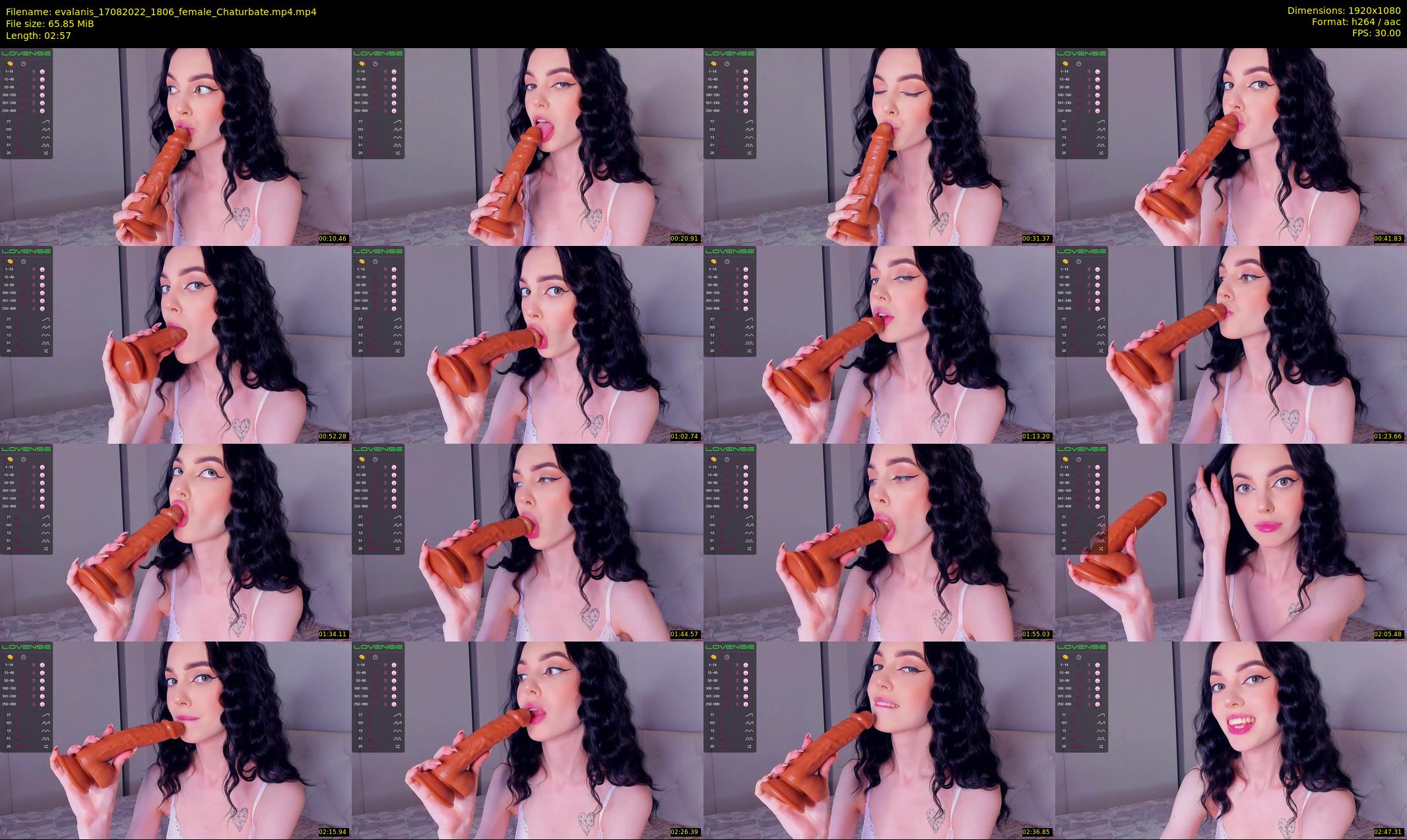 evalanis — 3 minute Chaturbate couple cam show recording, 1080p, Aug 17, 2022