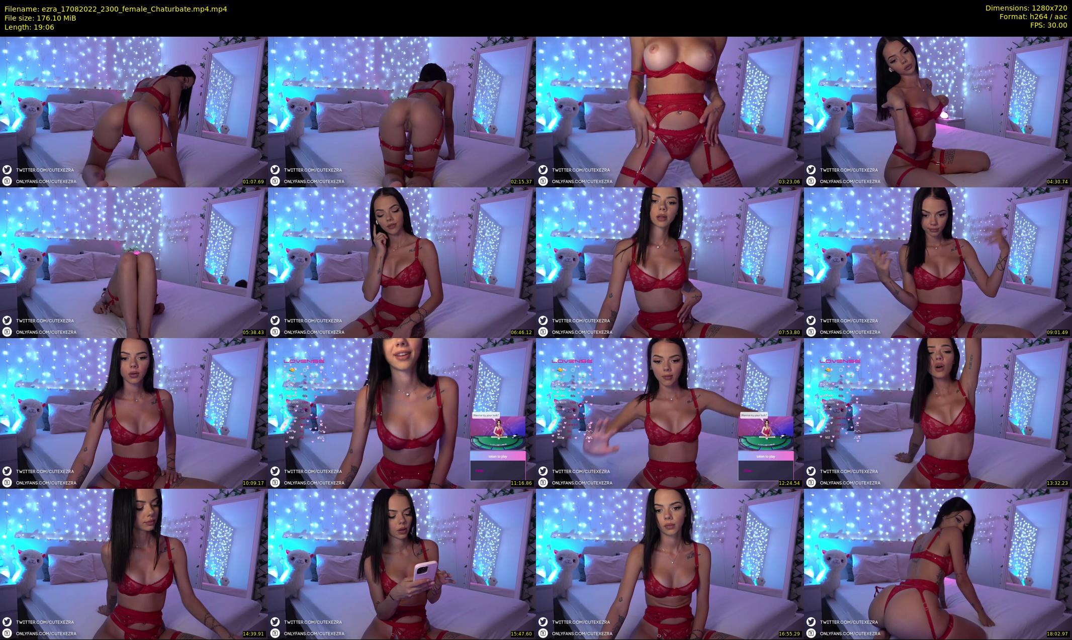 ezra — 20 minute Chaturbate female cam show recording, 720p, Aug 17, 2022