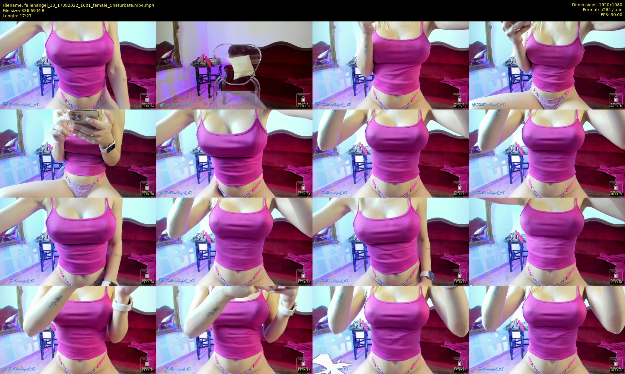 fallenangel_13 — 18 minute Chaturbate female cam show recording, 1080p, Aug 17, 2022