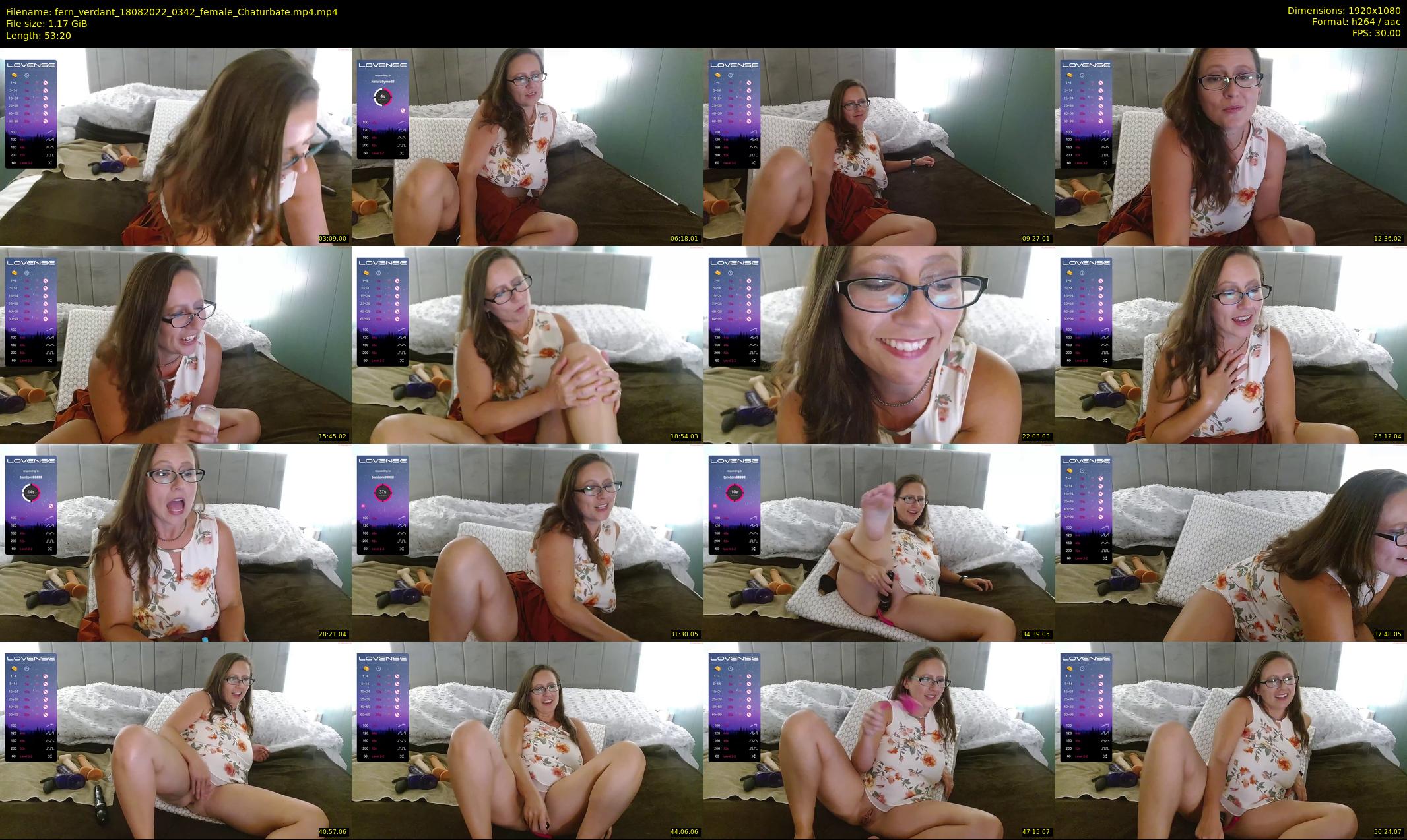 fern_verdant — 54 minute Chaturbate female cam show recording, 1080p, Aug 18, 2022