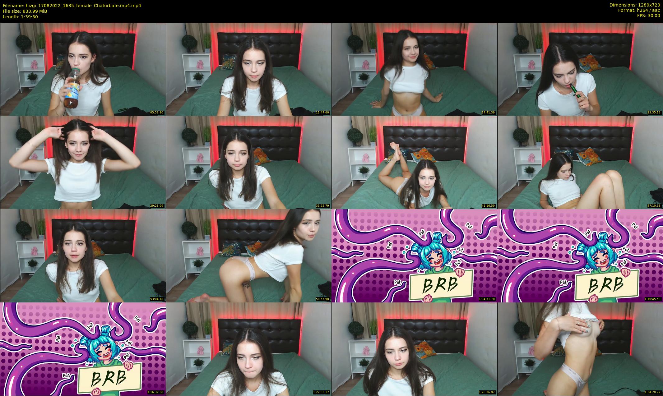 hizgi — 100 minute Chaturbate couple cam show recording, 720p, Aug 17, 2022