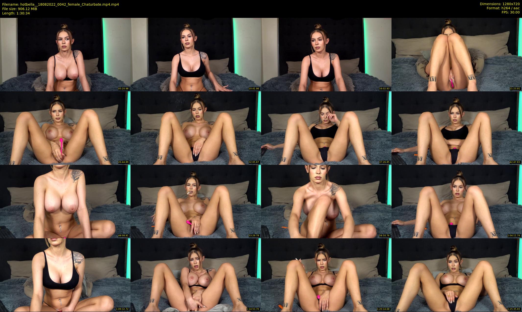 hotbella_ — 91 minute Chaturbate female cam show recording, 720p, Aug 18, 2022