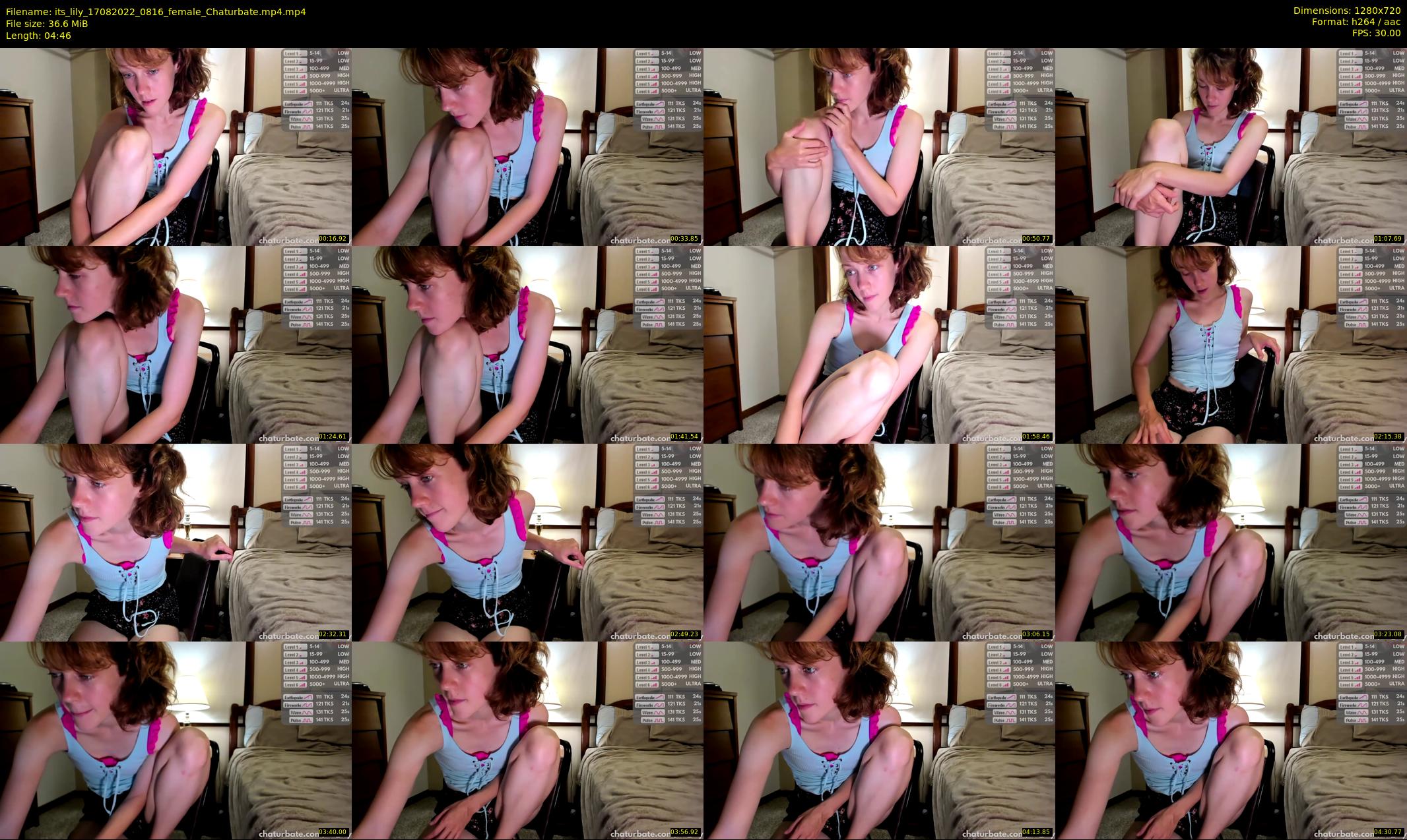 its_lily — 5 minute Chaturbate female cam show recording, 720p, Aug 17, 2022