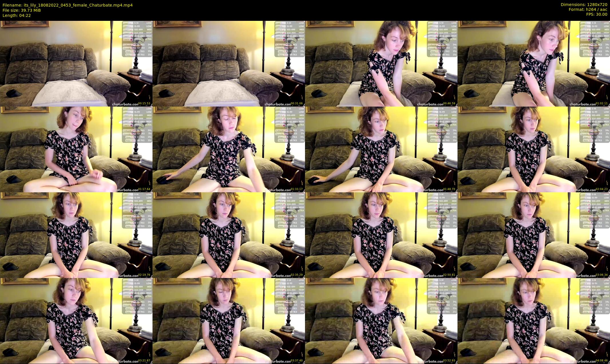 its_lily — 5 minute Chaturbate female cam show recording, 720p, Aug 18, 2022