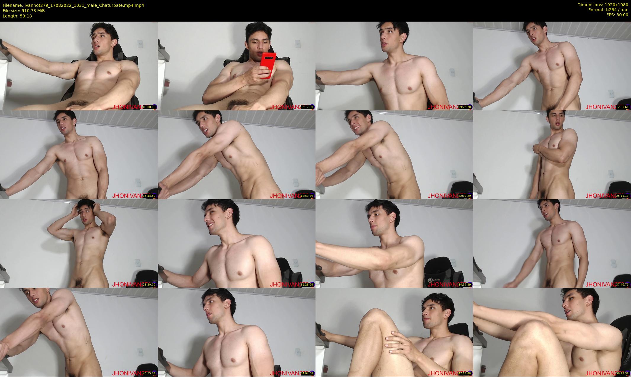ivanhot279 — 54 minute Chaturbate male cam show recording, 1080p, Aug 17, 2022