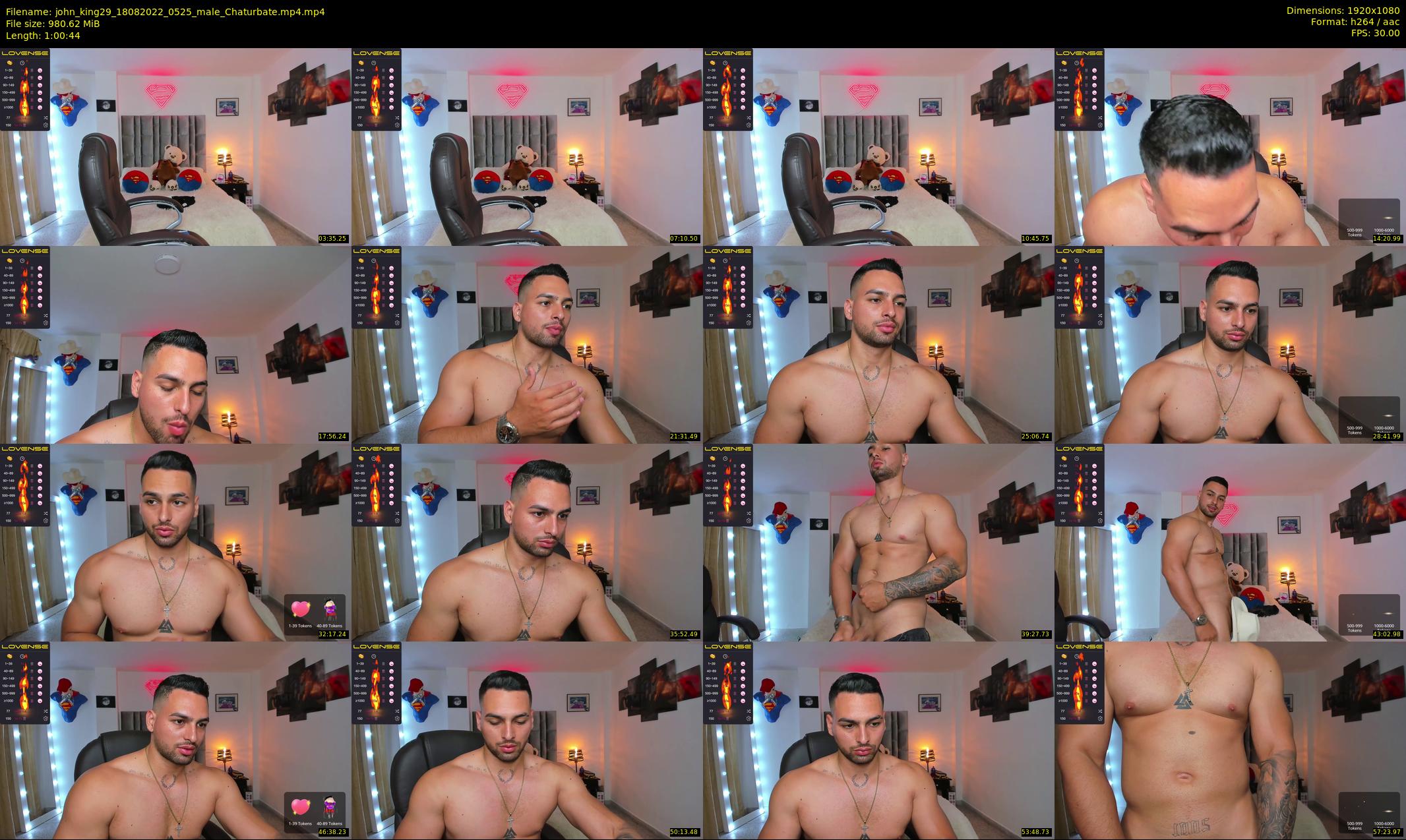 john_king29 — 61 minute Chaturbate male cam show recording, 1080p, Aug 18, 2022