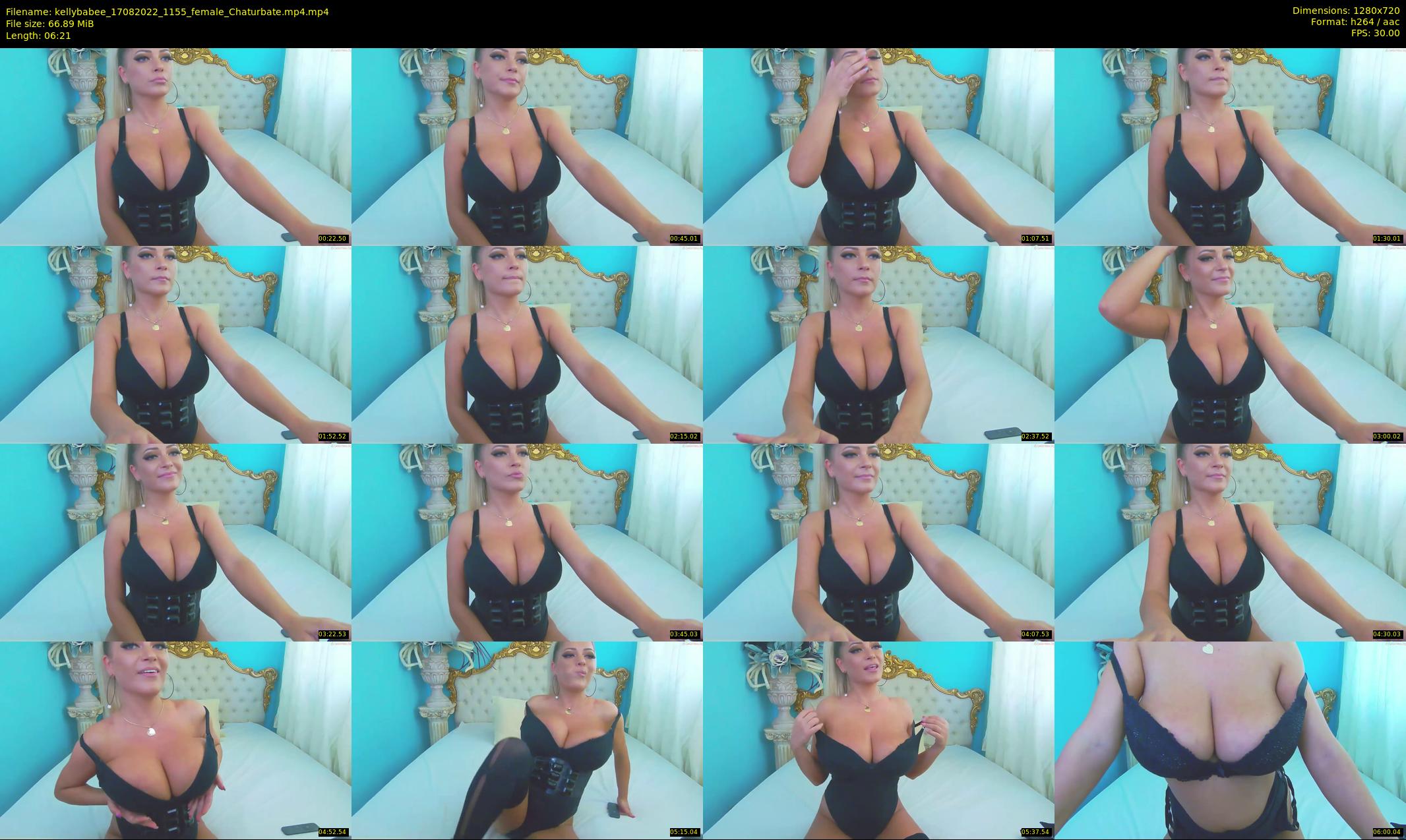 kellybabee — 7 minute Chaturbate female cam show recording, 720p, Aug 17, 2022