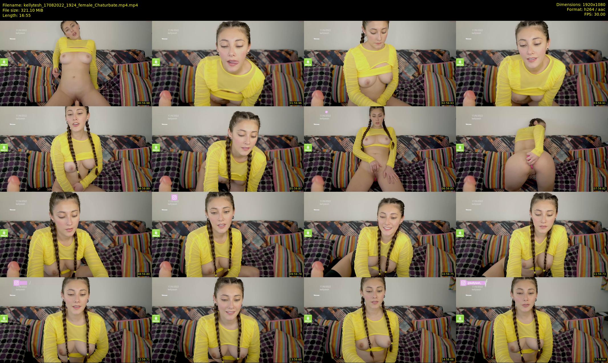 kellytesh — 17 minute Chaturbate female cam show recording, 1080p, Aug 17, 2022