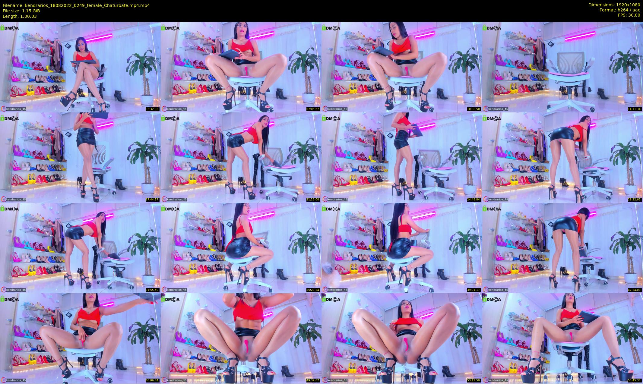 kendrarios — 61 minute Chaturbate female cam show recording, 1080p, Aug 18, 2022