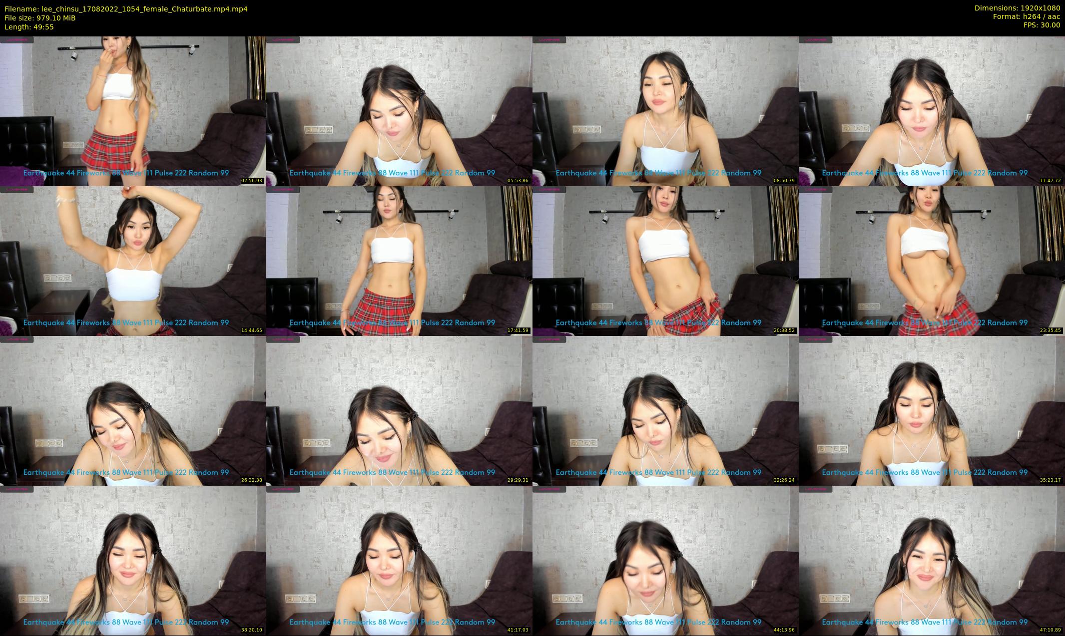 lee_chinsu — 50 minute Chaturbate female cam show recording, 1080p, Aug 17, 2022
