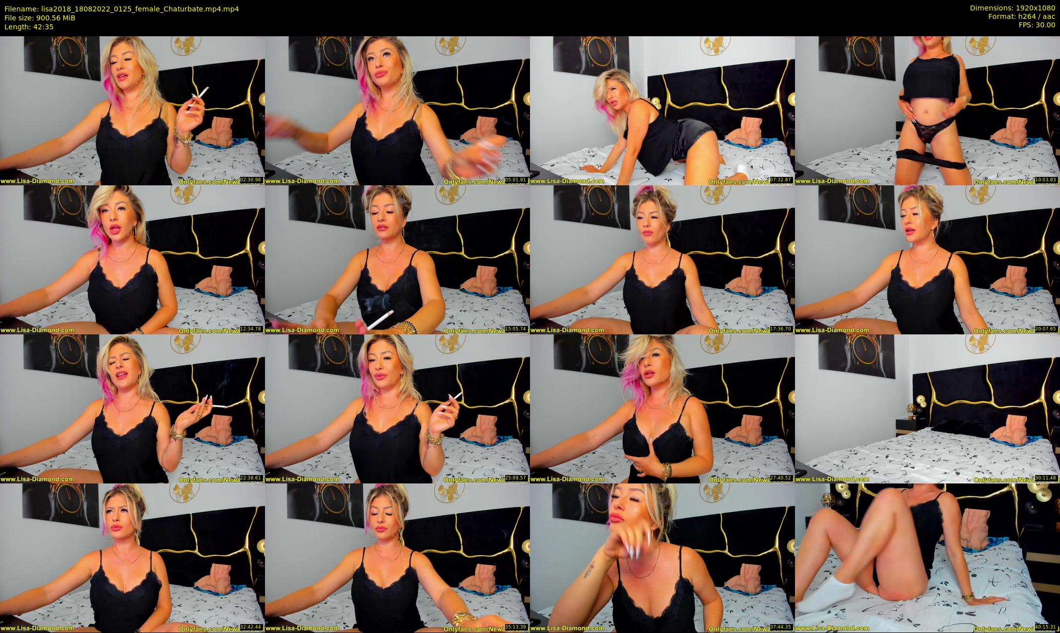 lisa2018 — 43 minute Chaturbate female cam show recording, 1080p, Aug 18, 2022