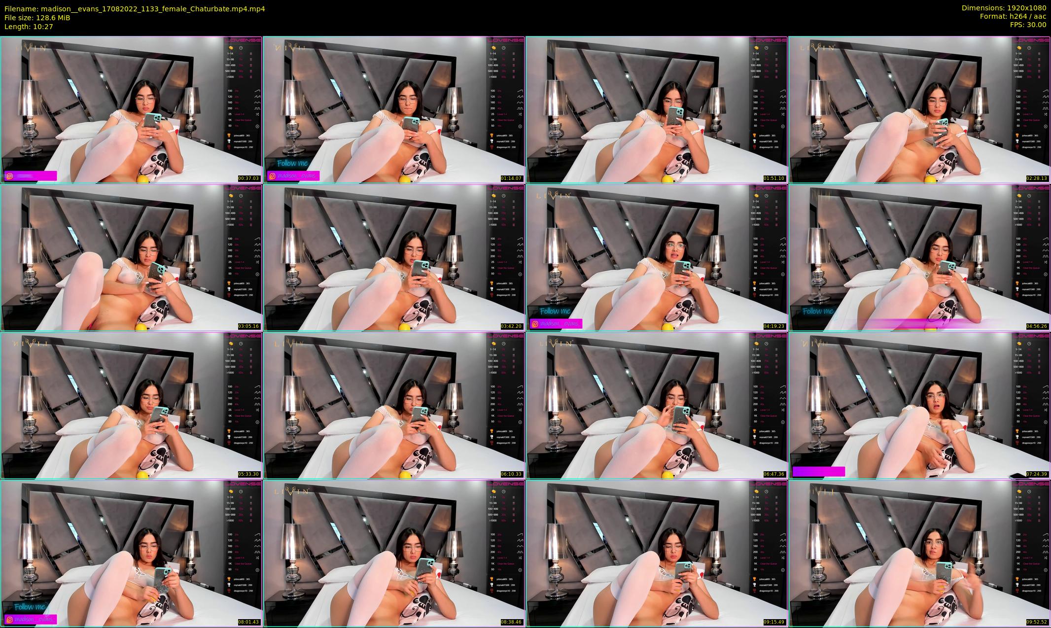 madison__evans — 11 minute Chaturbate female cam show recording, 1080p, Aug 17, 2022