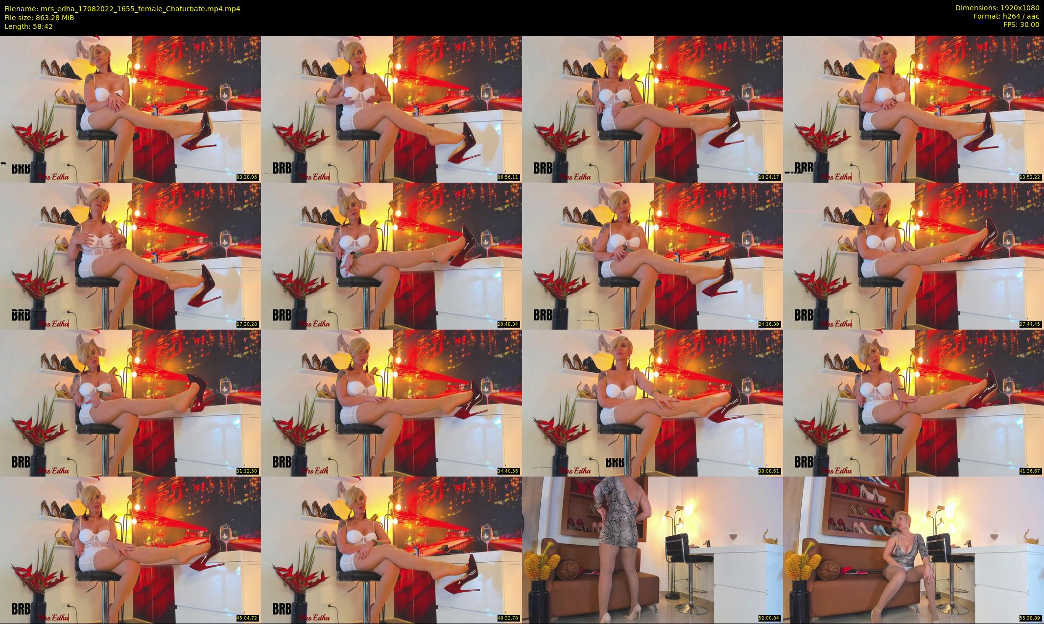 mrs_edha — 59 minute Chaturbate female cam show recording, 1080p, Aug 17, 2022