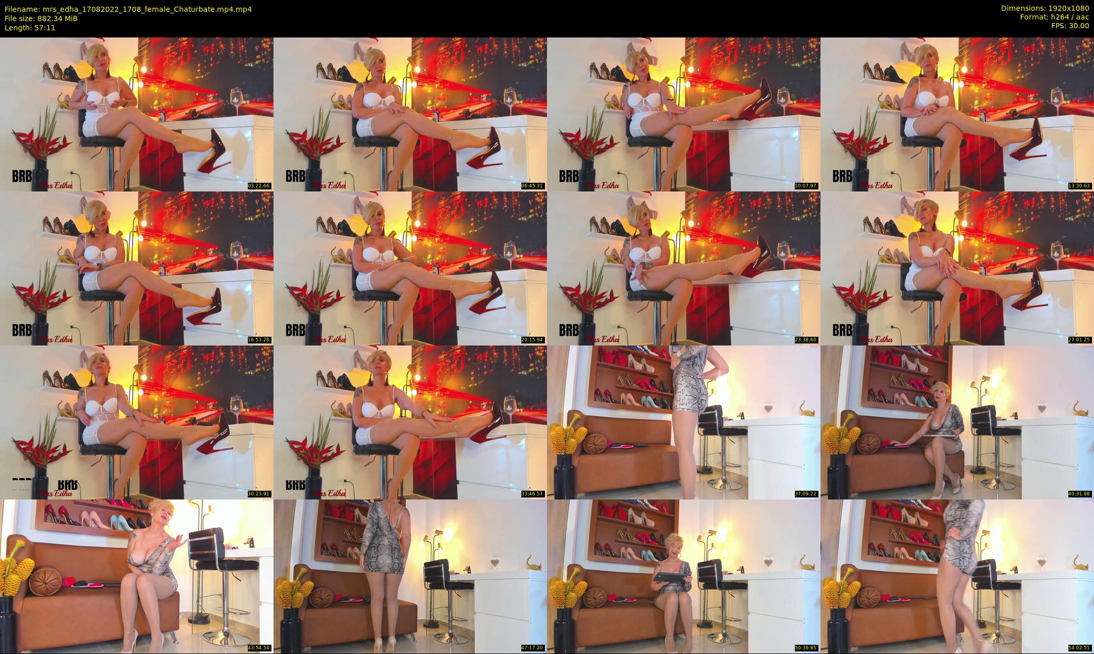 mrs_edha — 58 minute Chaturbate female cam show recording, 1080p, Aug 17, 2022