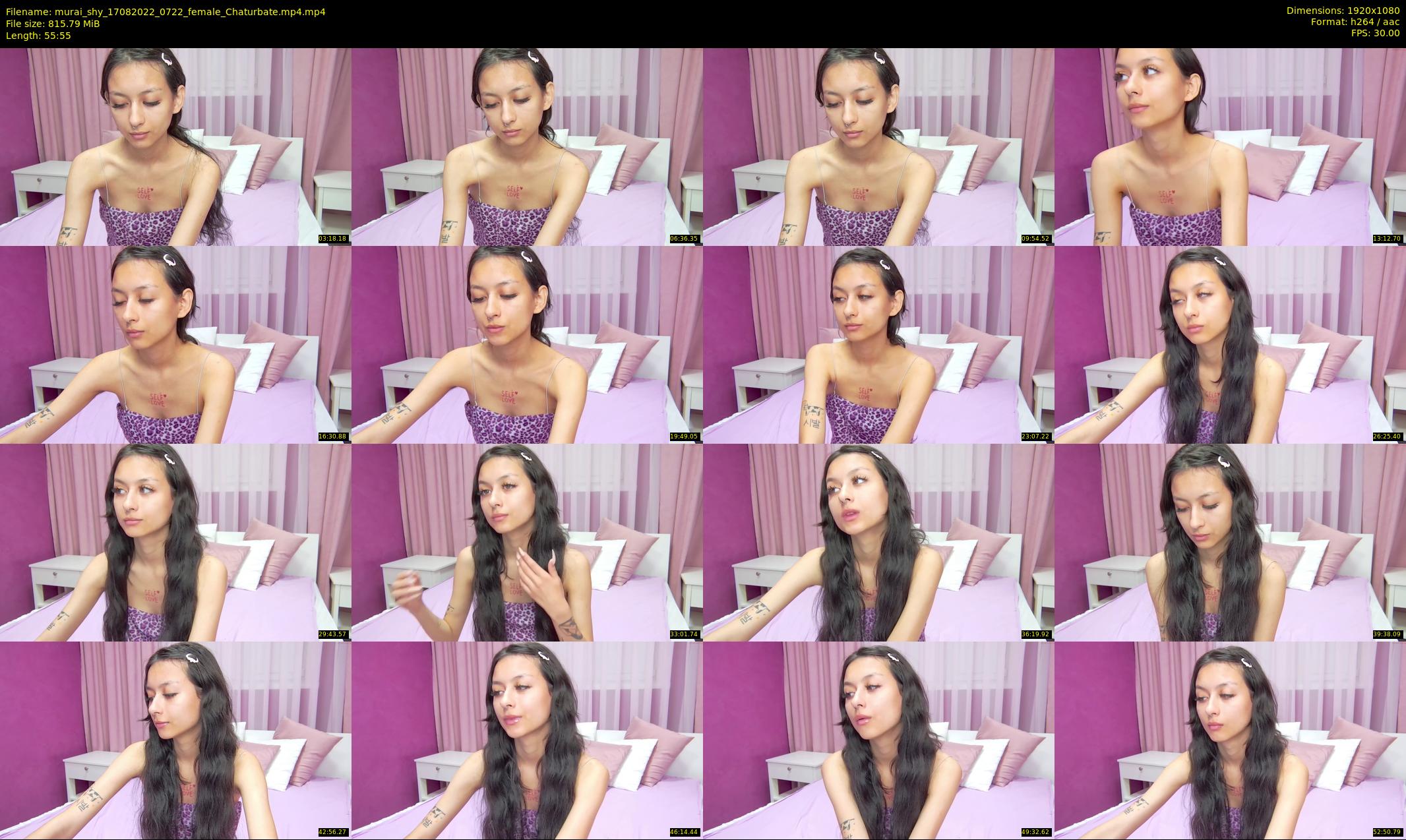 murai_shy — 56 minute Chaturbate female cam show recording, 1080p, Aug 17, 2022