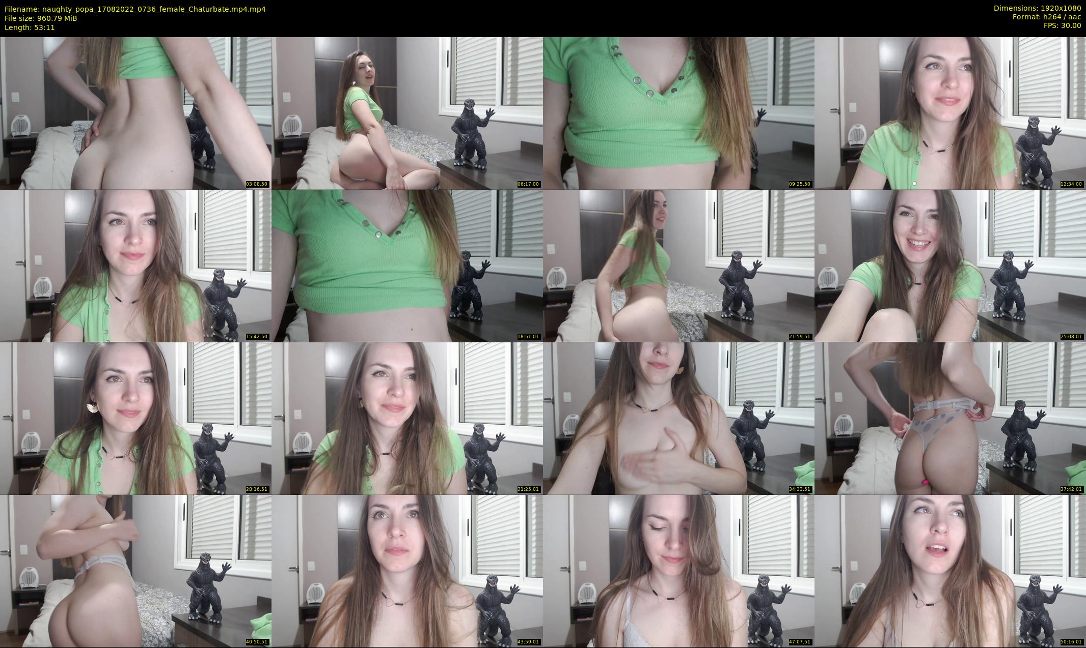 naughty_popa — 54 minute Chaturbate female cam show recording, 1080p, Aug 17, 2022