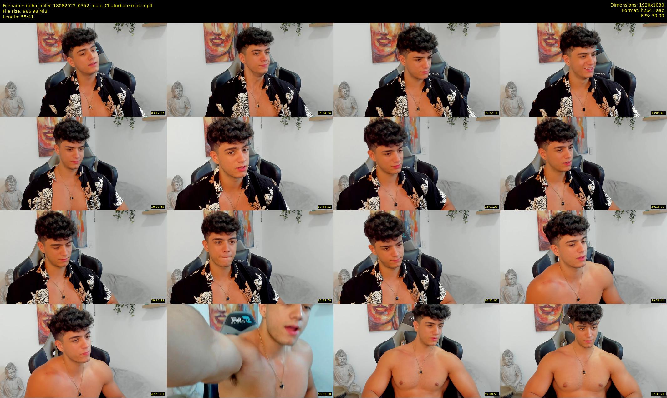 noha_miler — 56 minute Chaturbate male cam show recording, 1080p, Aug 18, 2022