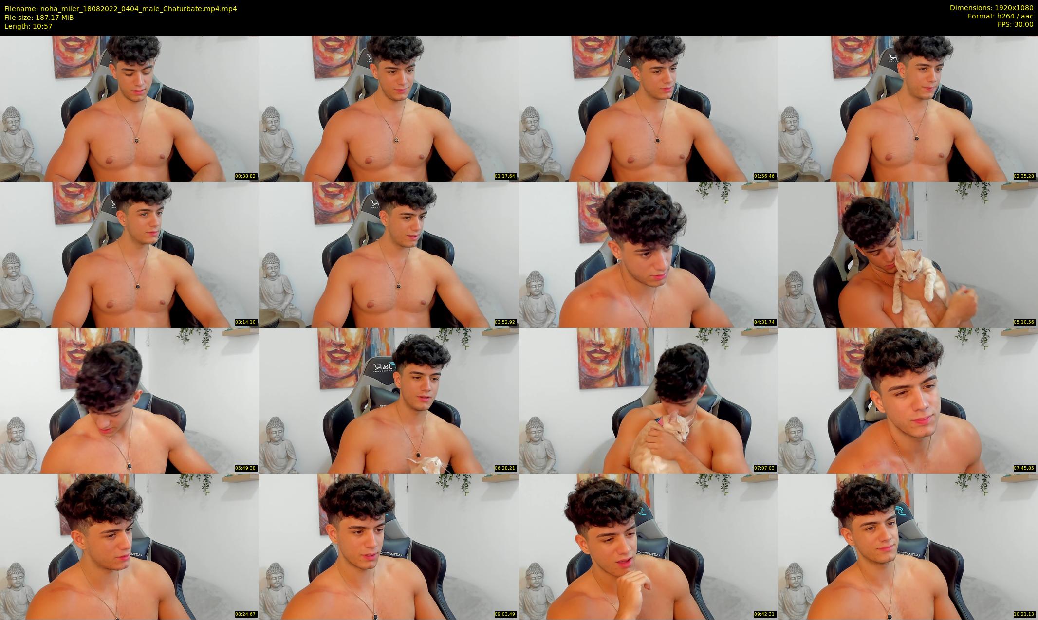 noha_miler — 11 minute Chaturbate male cam show recording, 1080p, Aug 18, 2022