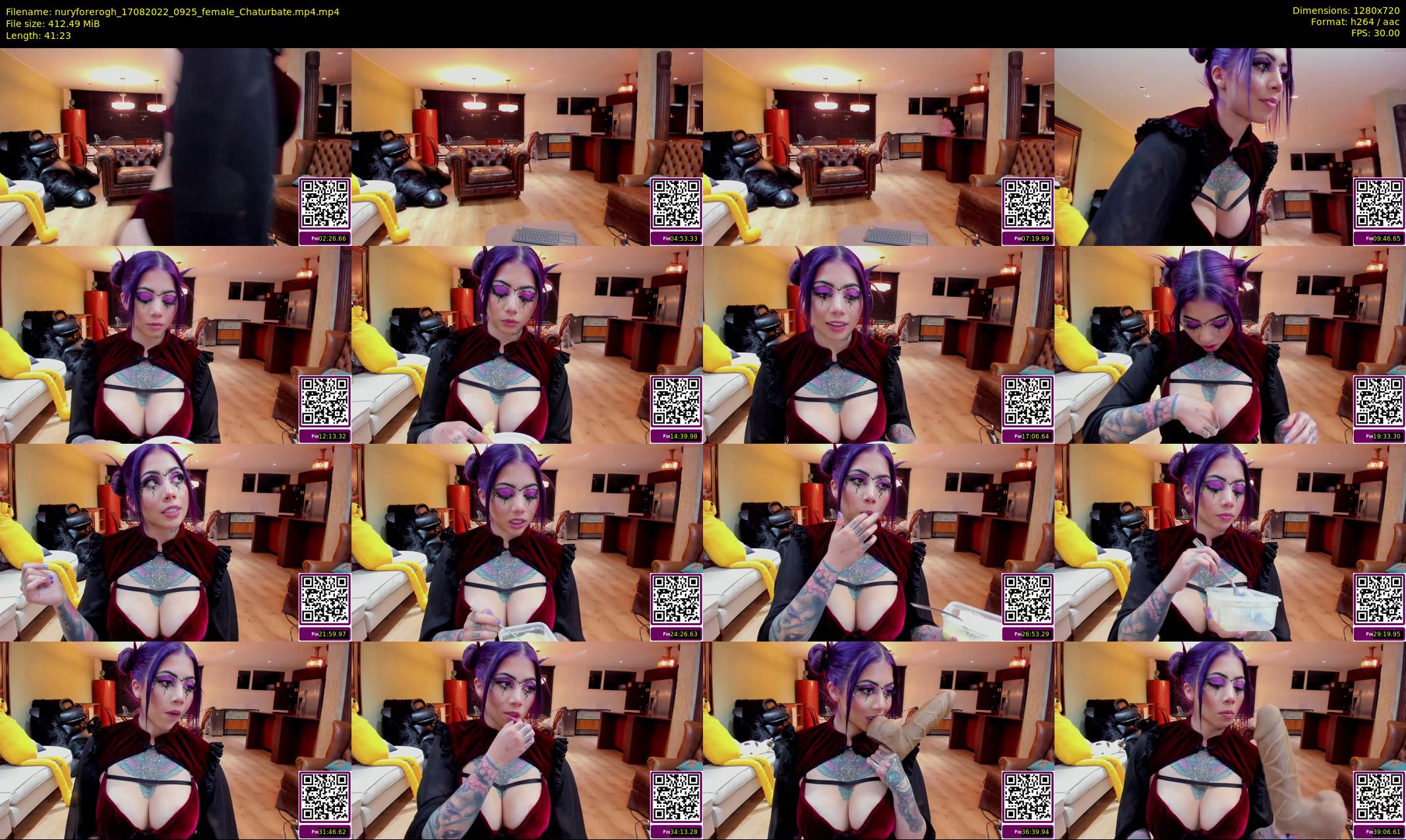 nuryforerogh — 42 minute Chaturbate female cam show recording, 720p, Aug 17, 2022