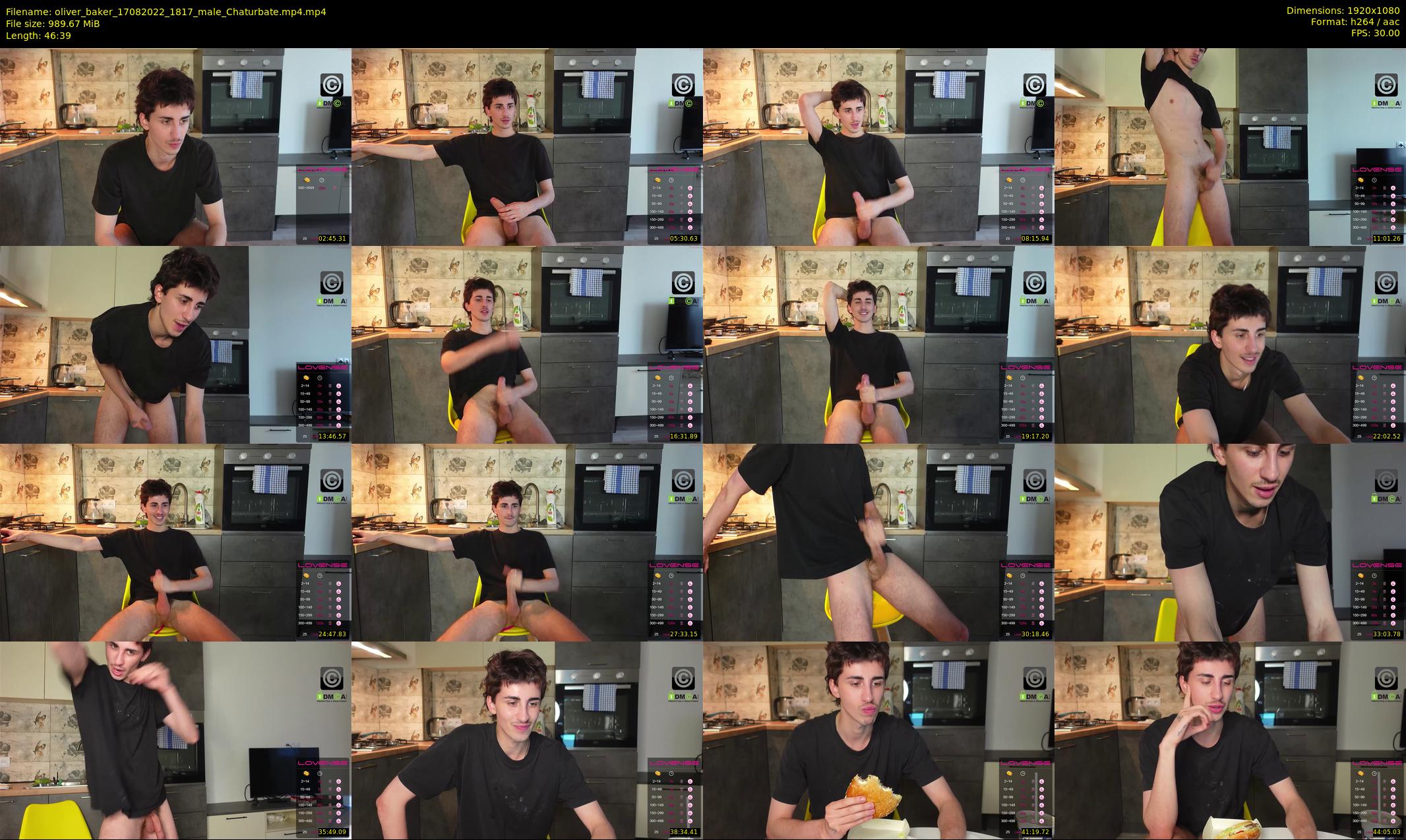 oliver_baker — 47 minute Chaturbate male cam show recording, 1080p, Aug 17, 2022