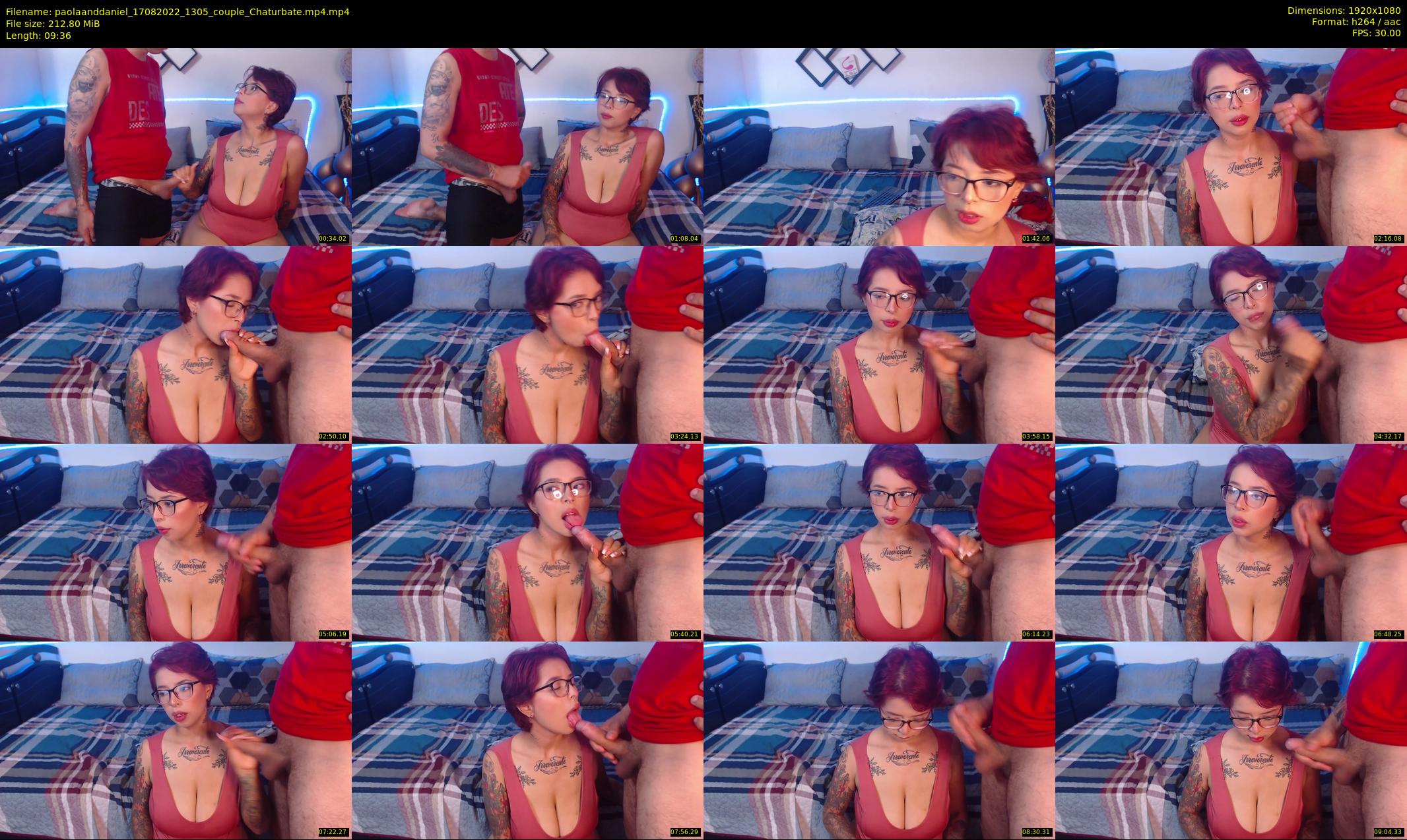 paolaanddaniel — 10 minute Chaturbate couple cam show recording, 1080p, Aug 17, 2022
