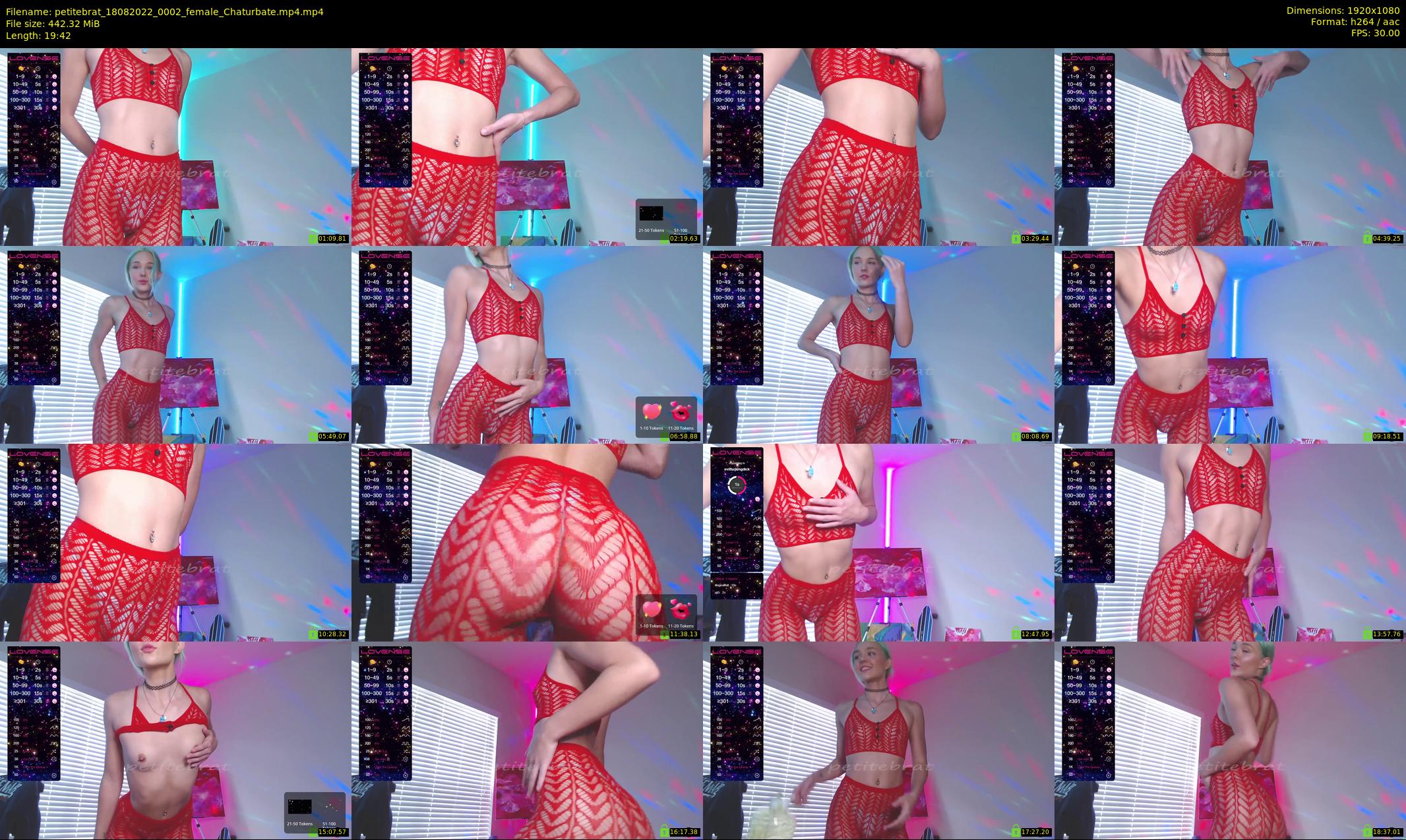 petitebrat — 20 minute Chaturbate female cam show recording, 1080p, Aug 18, 2022