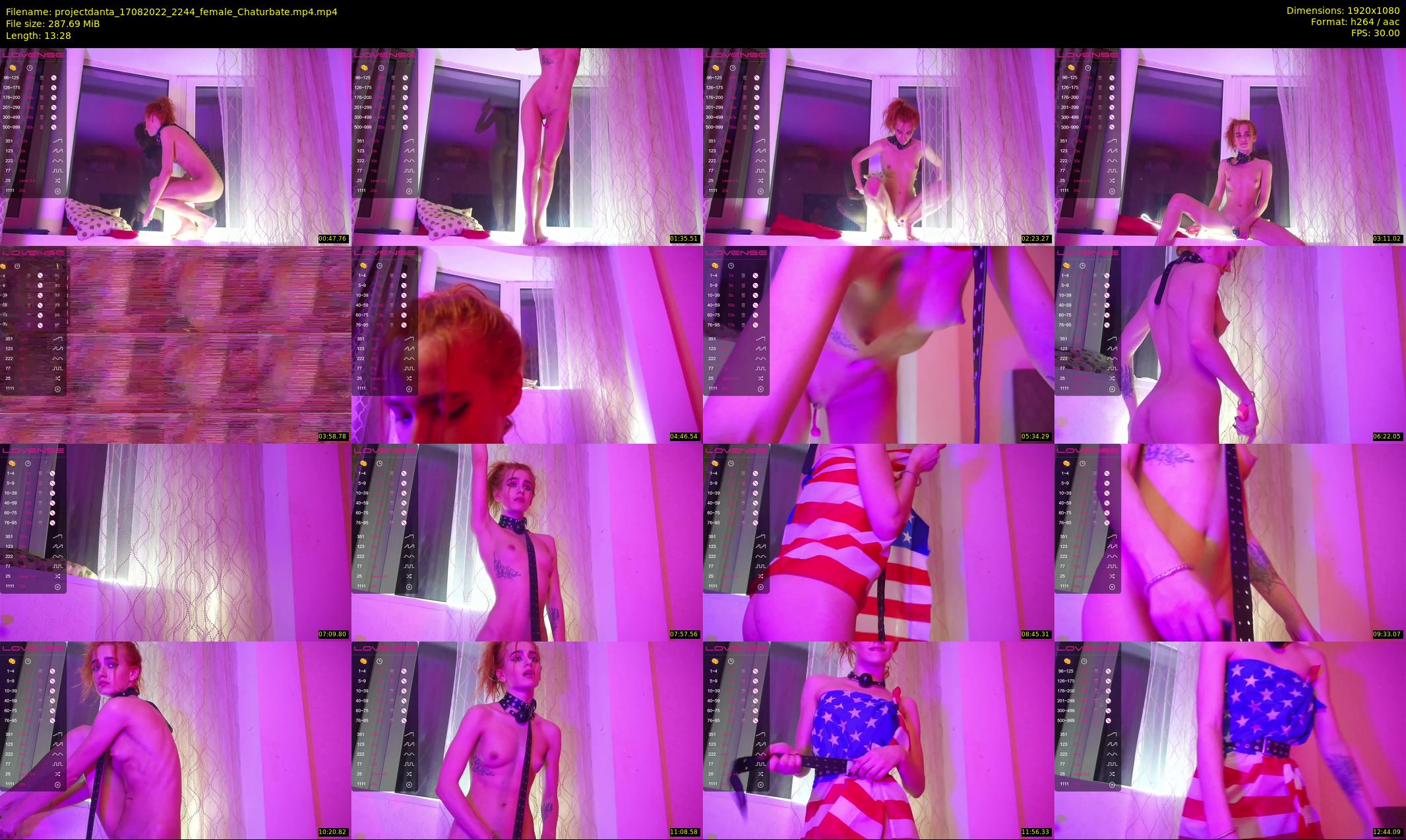 projectdanta — 14 minute Chaturbate female cam show recording, 1080p, Aug 17, 2022