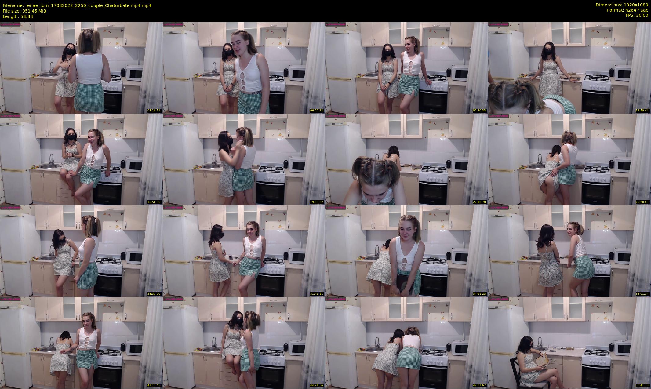 renae_tom — 54 minute Chaturbate couple cam show recording, 1080p, Aug 17, 2022