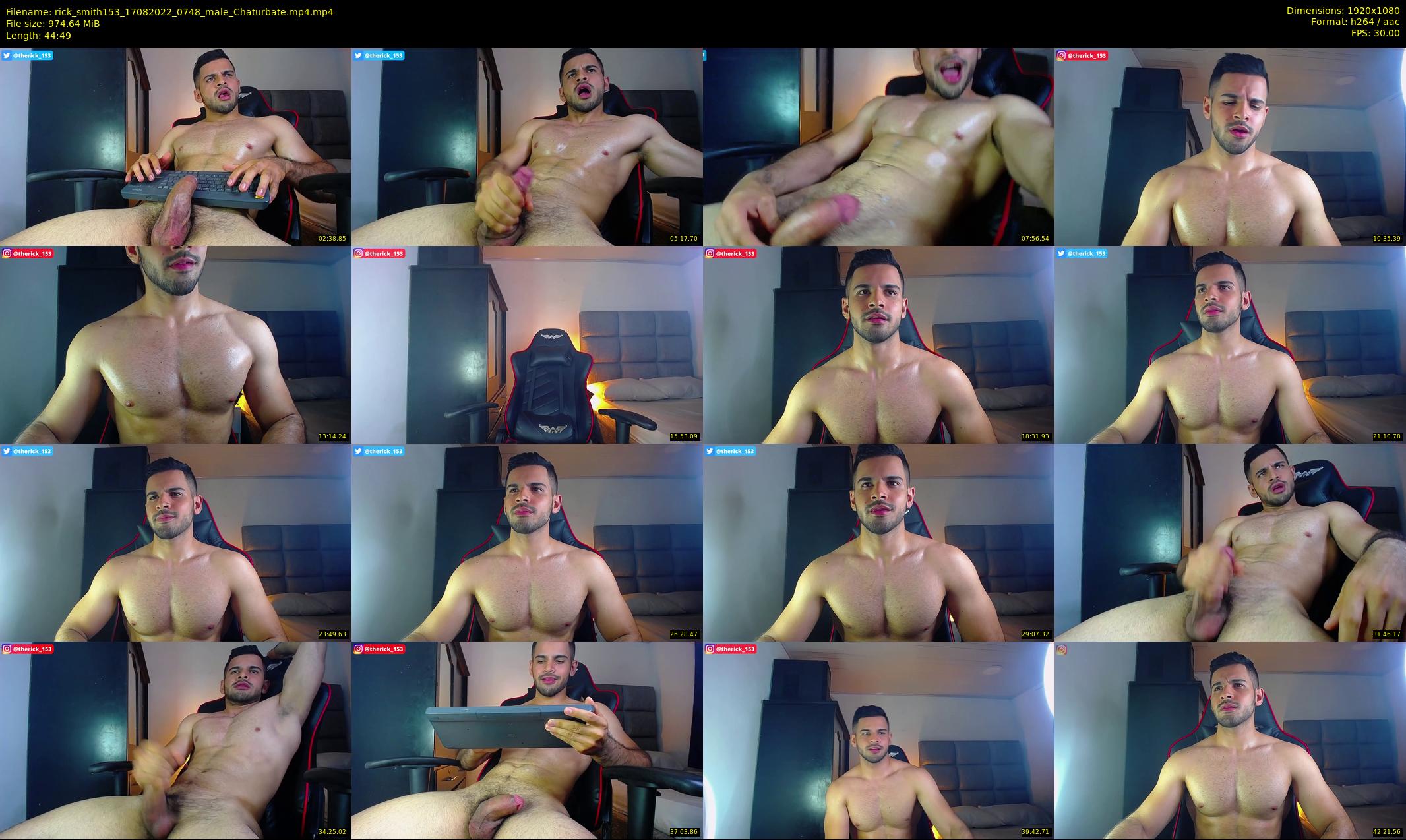 rick_smith153 — 45 minute Chaturbate male cam show recording, 1080p, Aug 17, 2022
