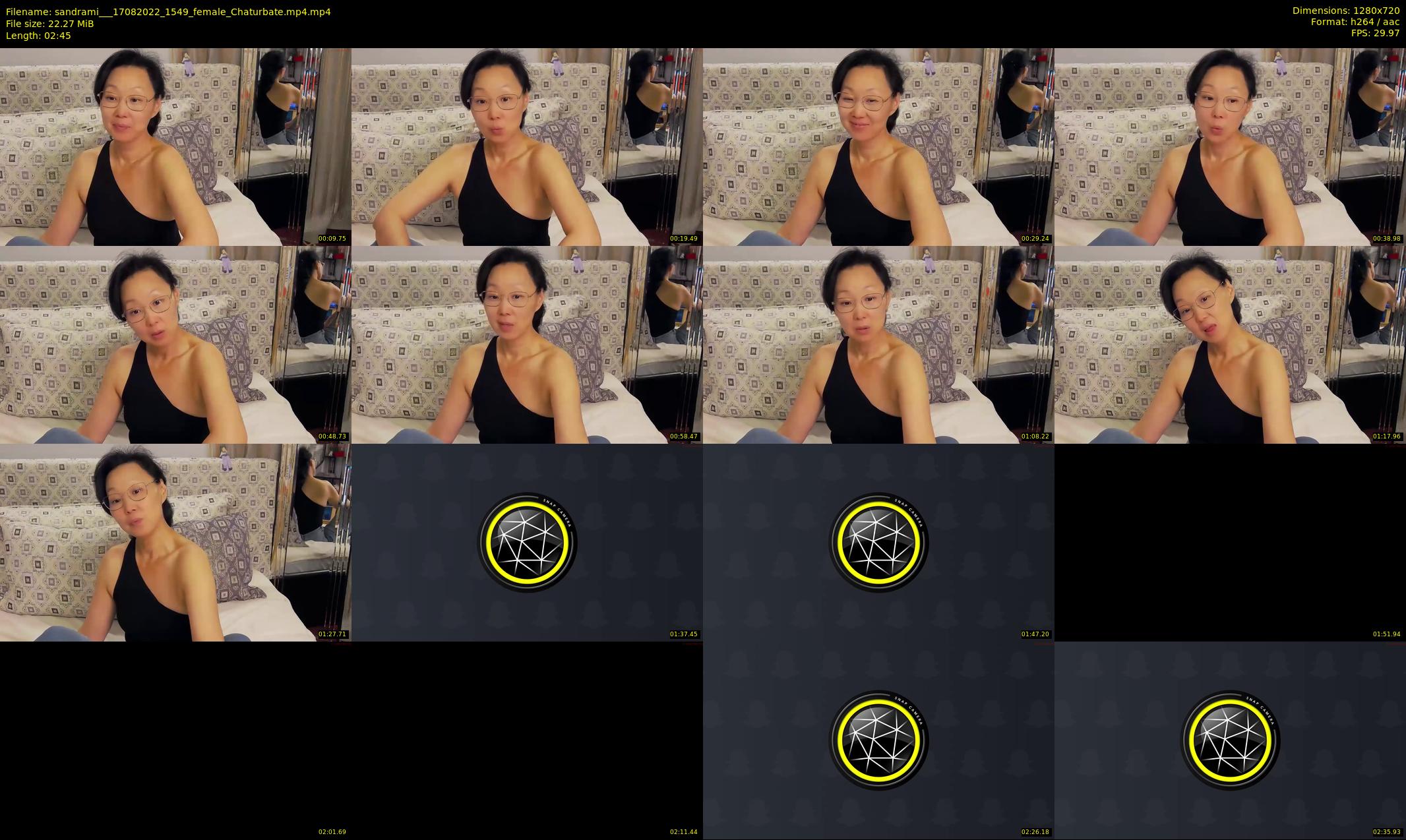 sandrami__ — 3 minute Chaturbate female cam show recording, 720p, Aug 17, 2022