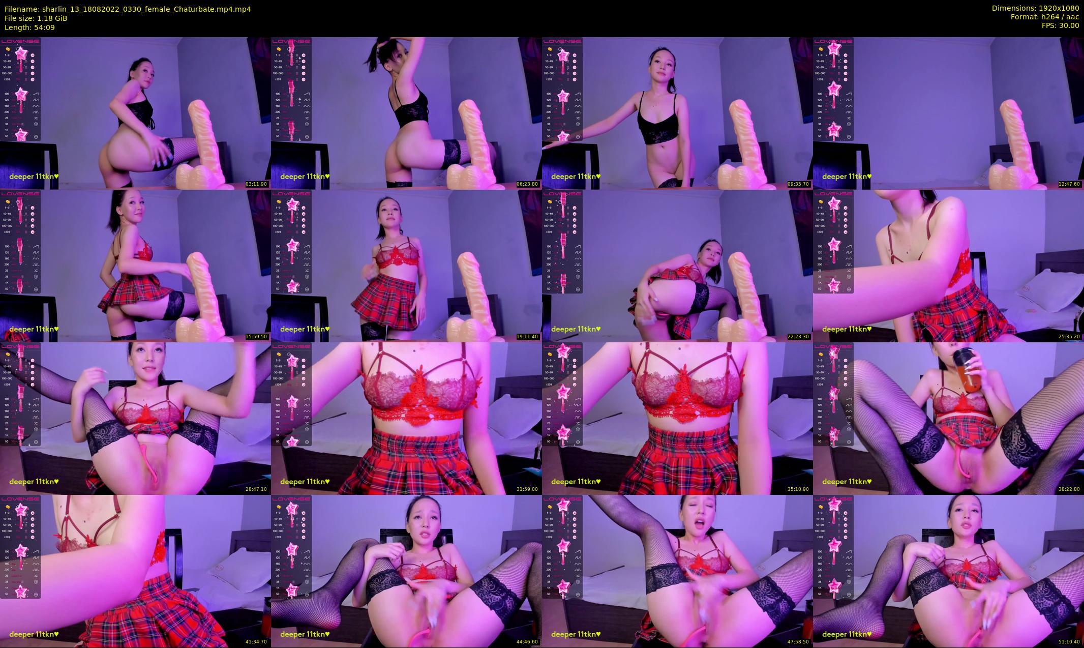 sharlin_13 — 55 minute Chaturbate female cam show recording, 1080p, Aug 18, 2022