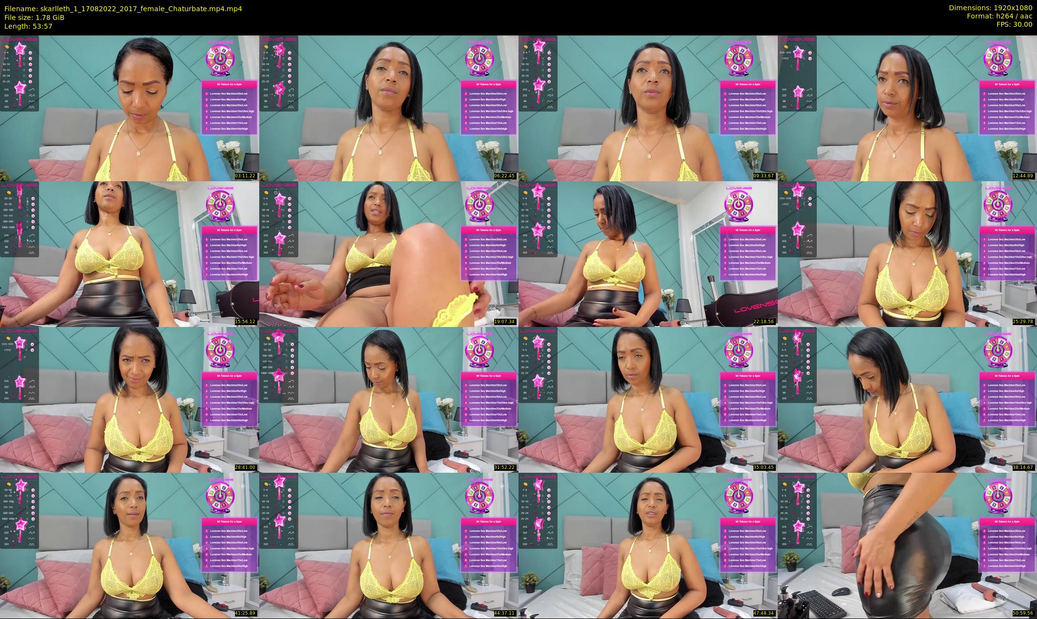 skarlleth_1 — 54 minute Chaturbate female cam show recording, 1080p, Aug 17, 2022