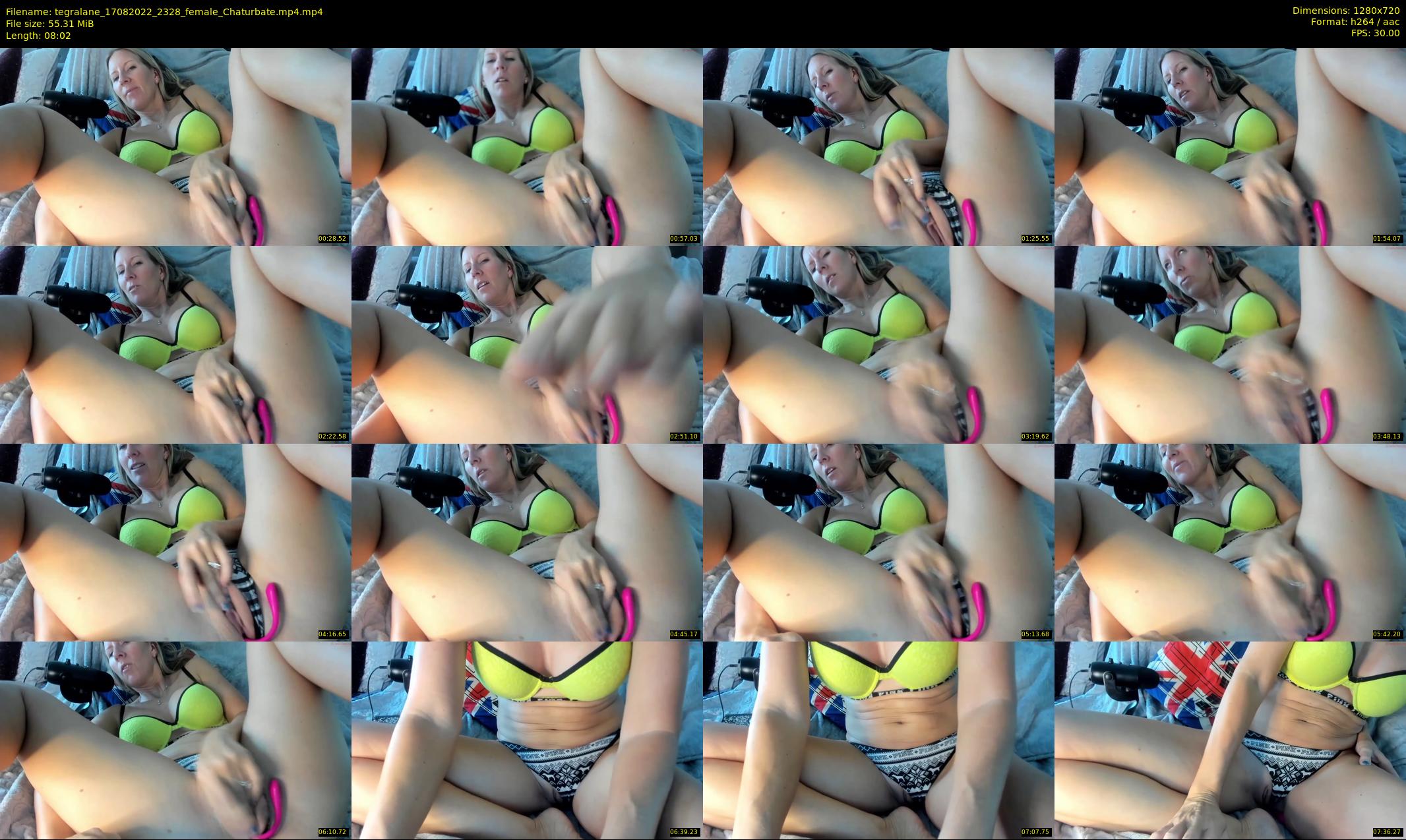 tegralane — 9 minute Chaturbate female cam show recording, 720p, Aug 17, 2022