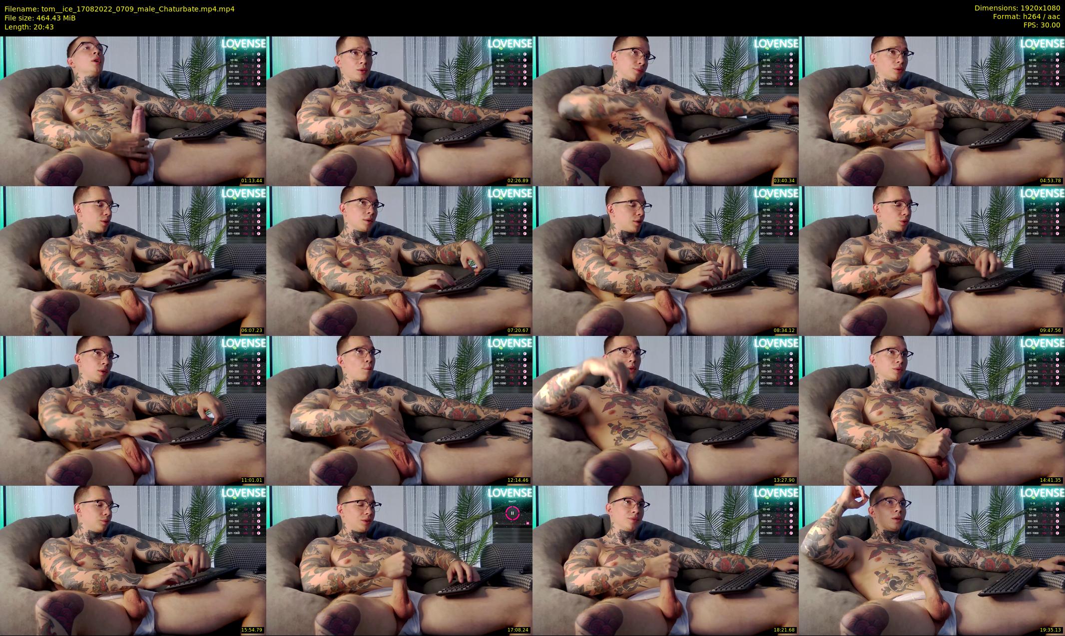 tom__ice — 21 minute Chaturbate male cam show recording, 1080p, Aug 17, 2022