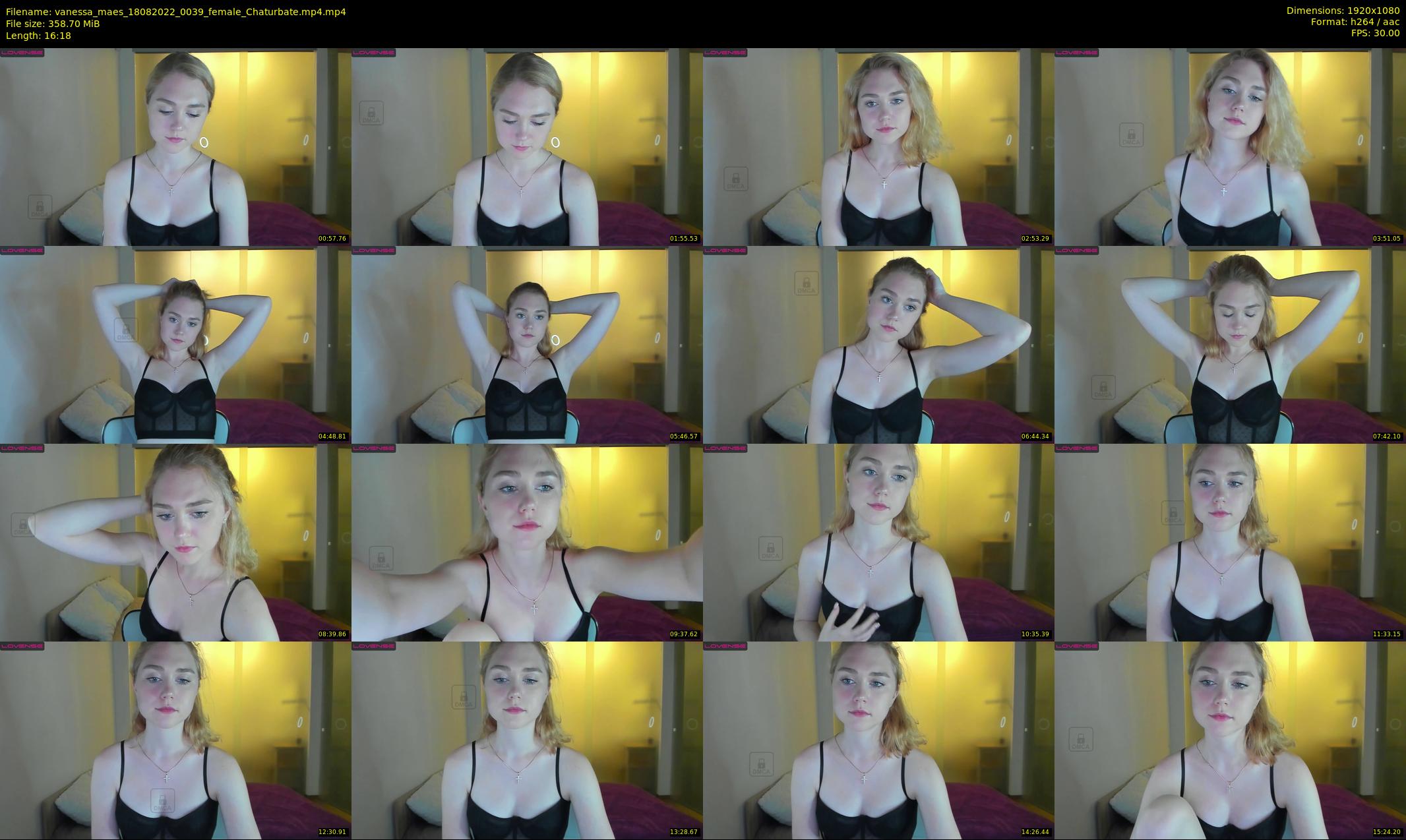 vanessa_maes — 17 minute Chaturbate female cam show recording, 1080p, Aug 18, 2022