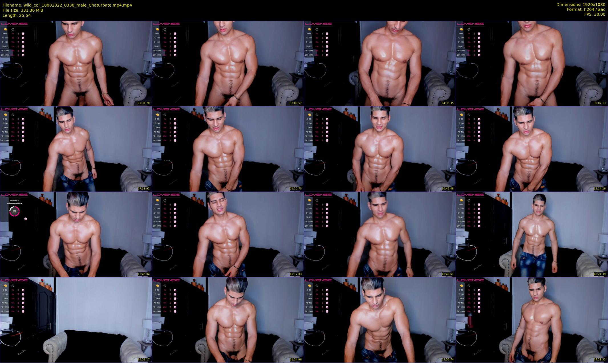 wild_col — 26 minute Chaturbate male cam show recording, 1080p, Aug 18, 2022