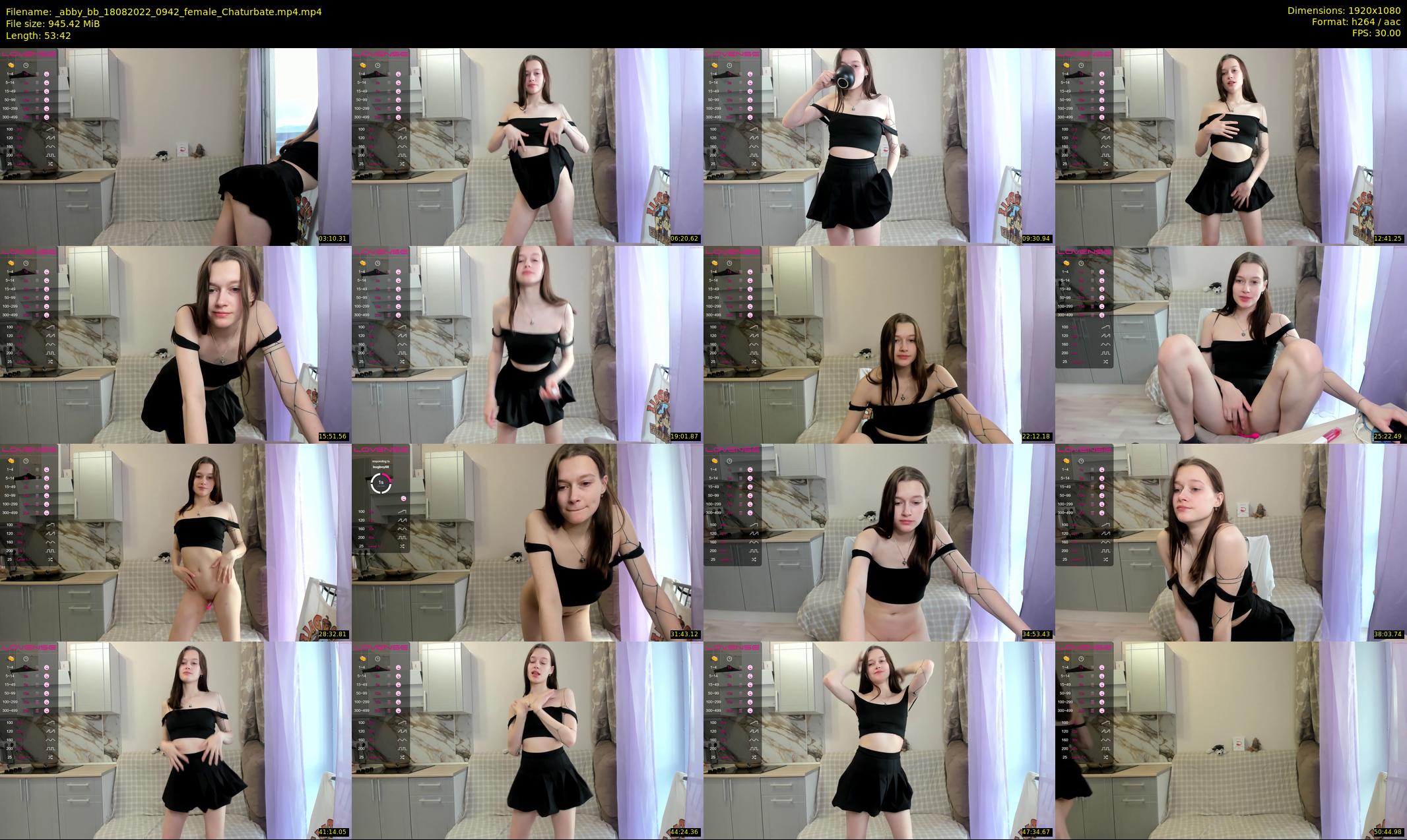 _abby_bb — 54 minute Chaturbate female cam show recording, 1080p, Aug 18, 2022