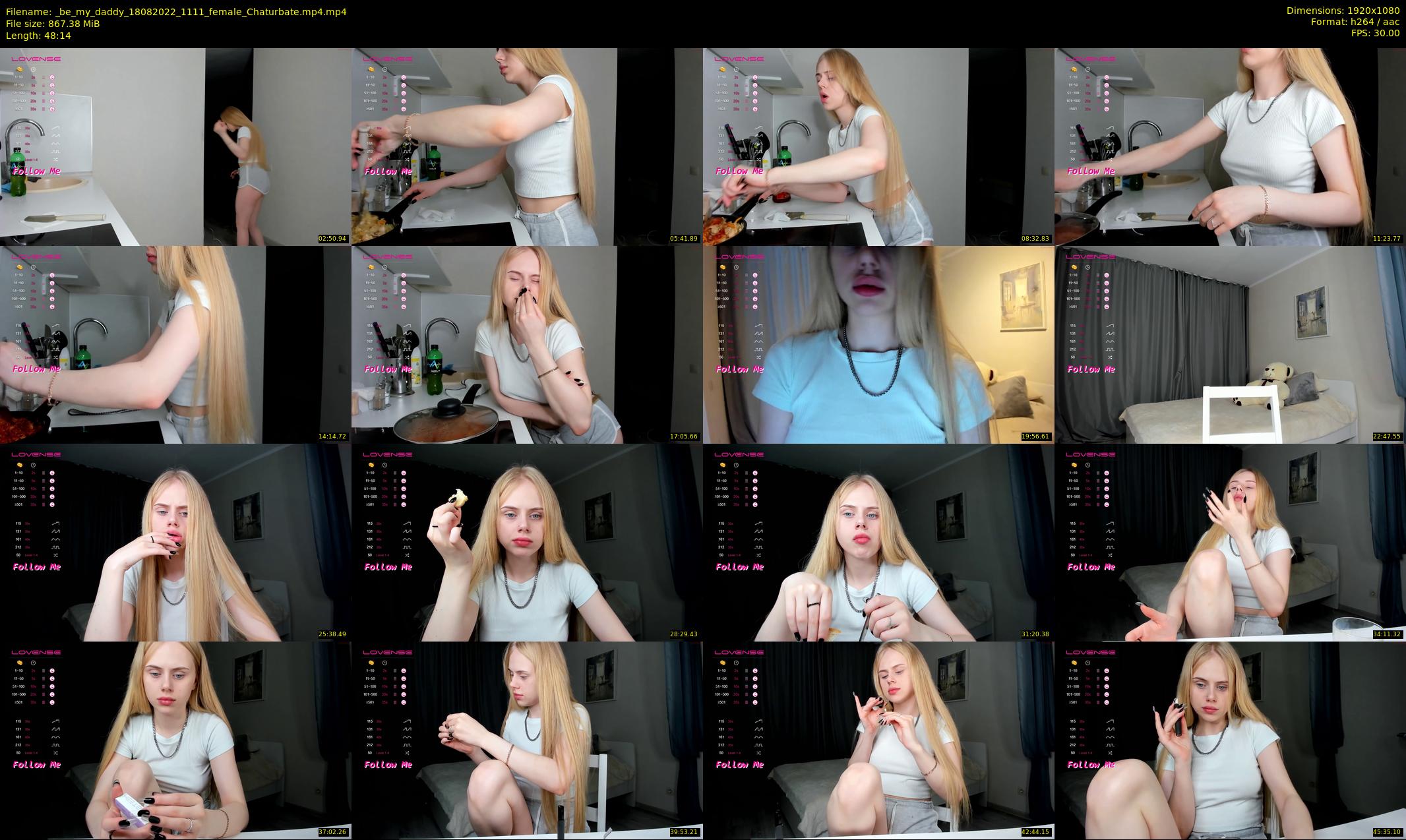_be_my_daddy — 49 minute Chaturbate female cam show recording, 1080p, Aug 18, 2022