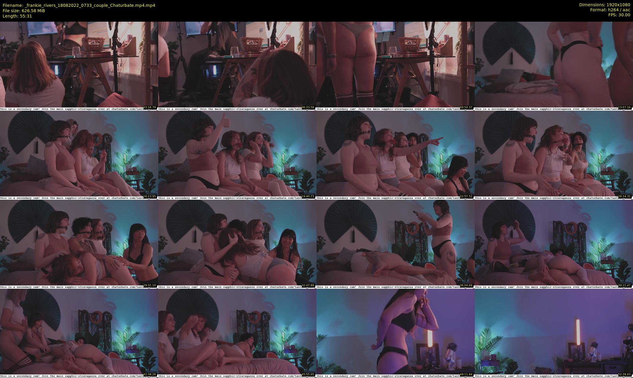 _frankie_rivers — 56 minute Chaturbate female cam show recording, 1080p, Aug 18, 2022