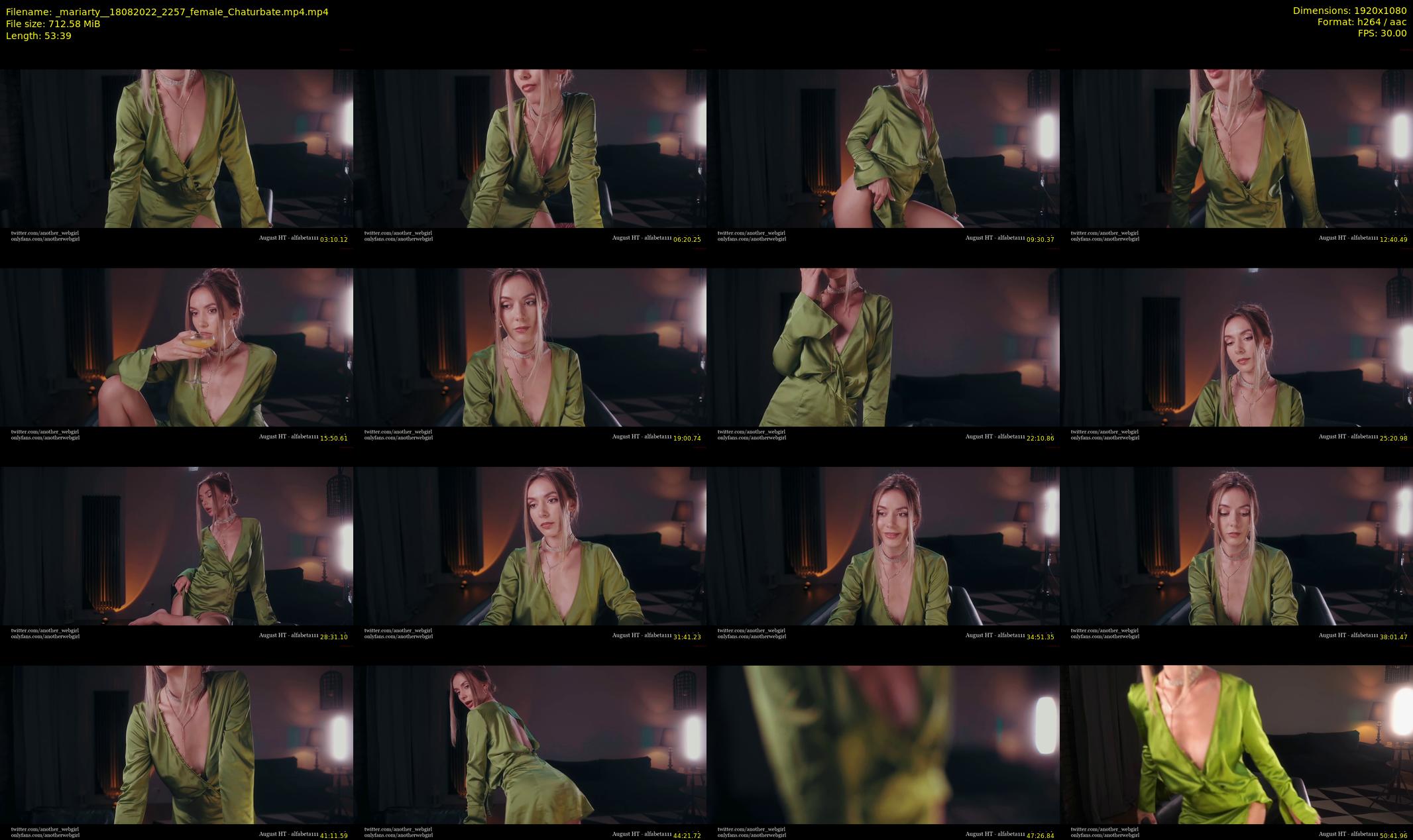 _mariarty_ — 54 minute Chaturbate female cam show recording, 1080p, Aug 18, 2022