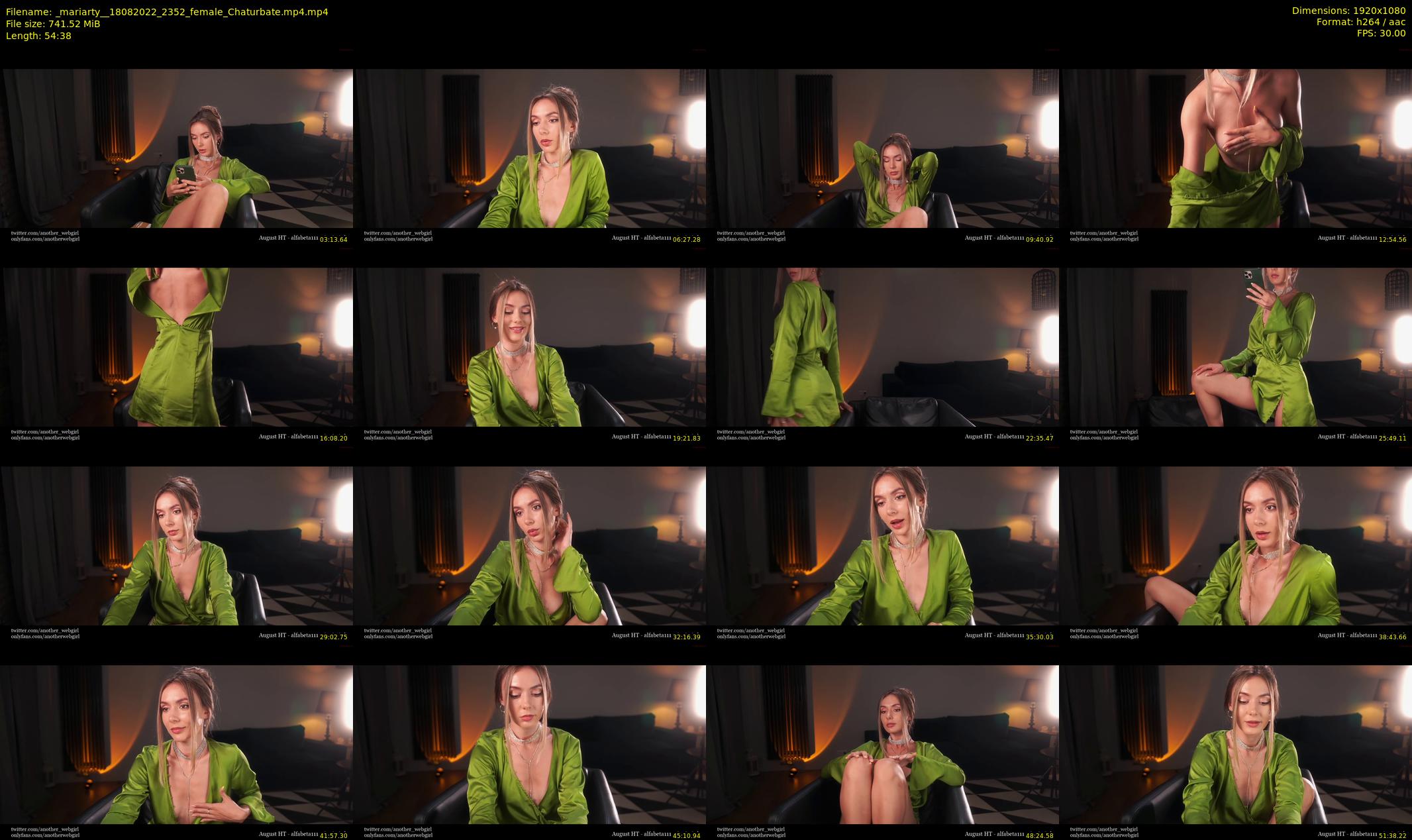 _mariarty_ — 55 minute Chaturbate female cam show recording, 1080p, Aug 18, 2022