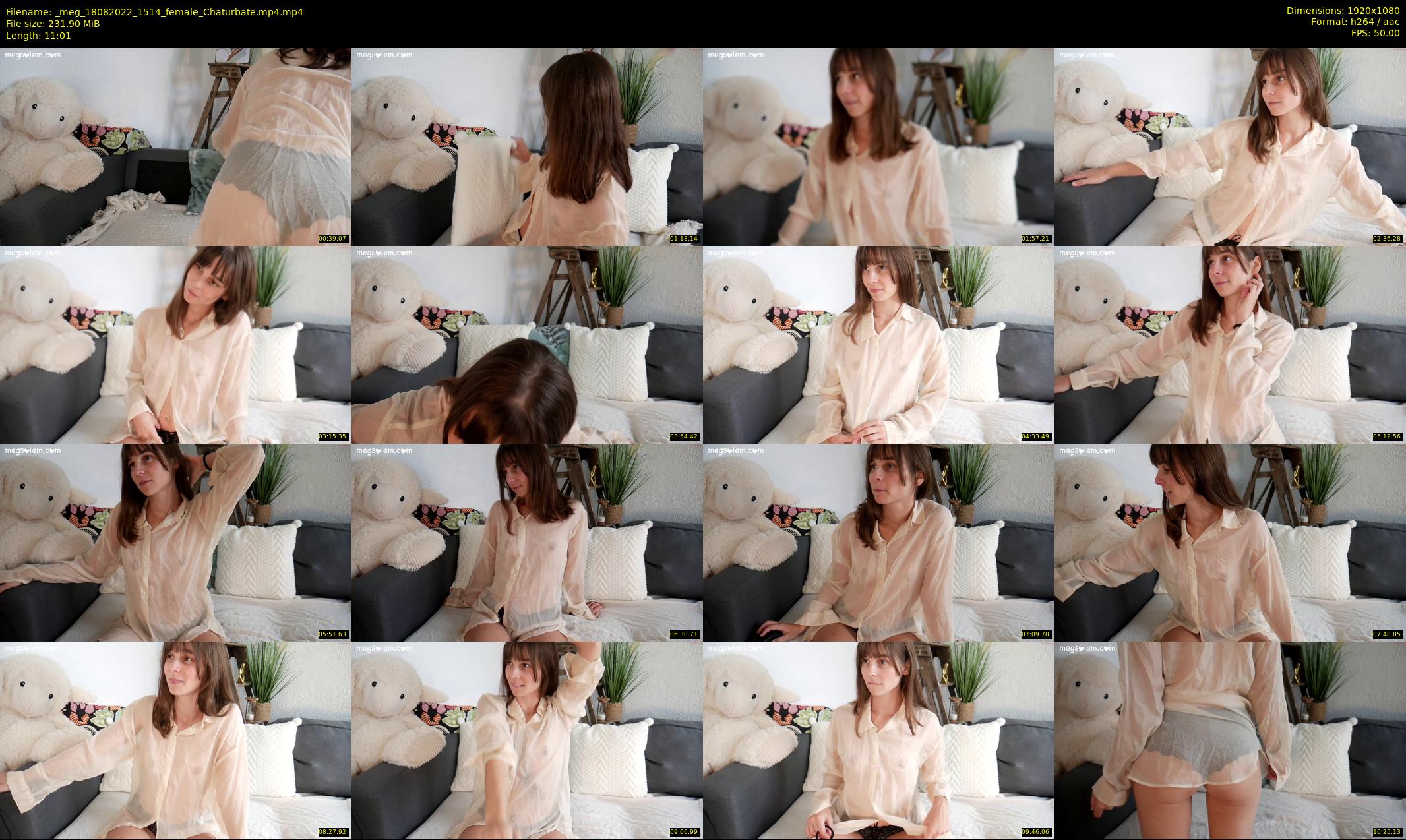 _meg — 12 minute Chaturbate female cam show recording, 1080p, Aug 18, 2022