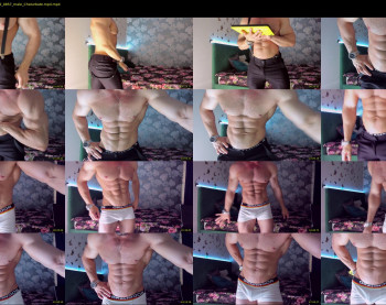 adam_muscle_ — 54 minute Chaturbate male cam show recording, 1080p, Aug 18, 2022