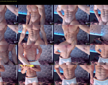 adam_muscle_ — 5 minute Chaturbate male cam show recording, 1080p, Aug 18, 2022