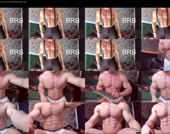 adam_muscle_ — 60 minute Chaturbate male cam show recording, 1080p, Aug 18, 2022