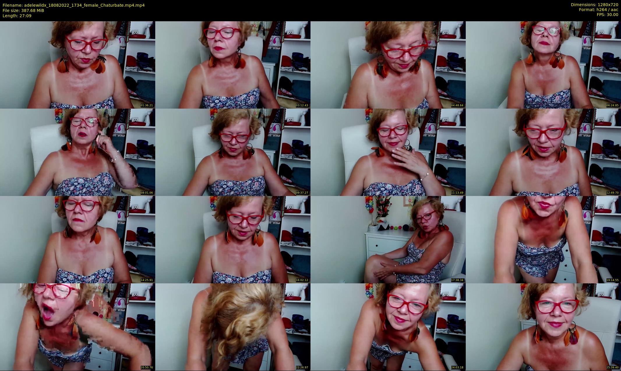 adelewildx — 28 minute Chaturbate female cam show recording, 720p, Aug 18, 2022
