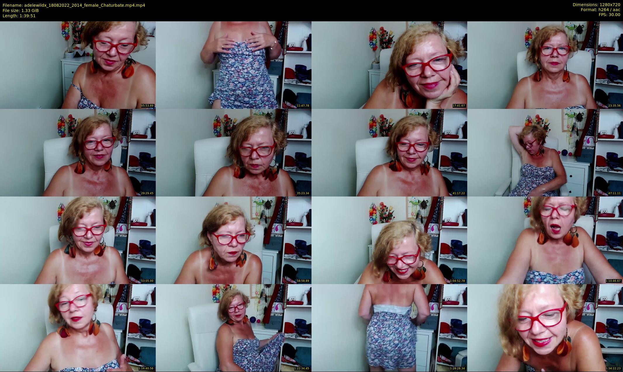 adelewildx — 100 minute Chaturbate female cam show recording, 720p, Aug 18, 2022