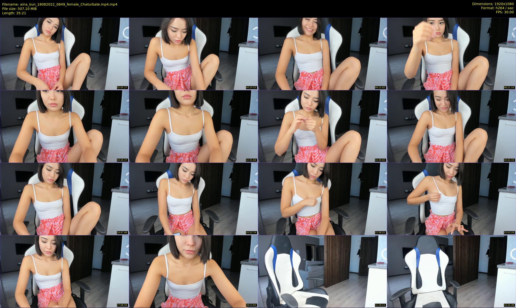 aina_kun — 36 minute Chaturbate female cam show recording, 1080p, Aug 18, 2022