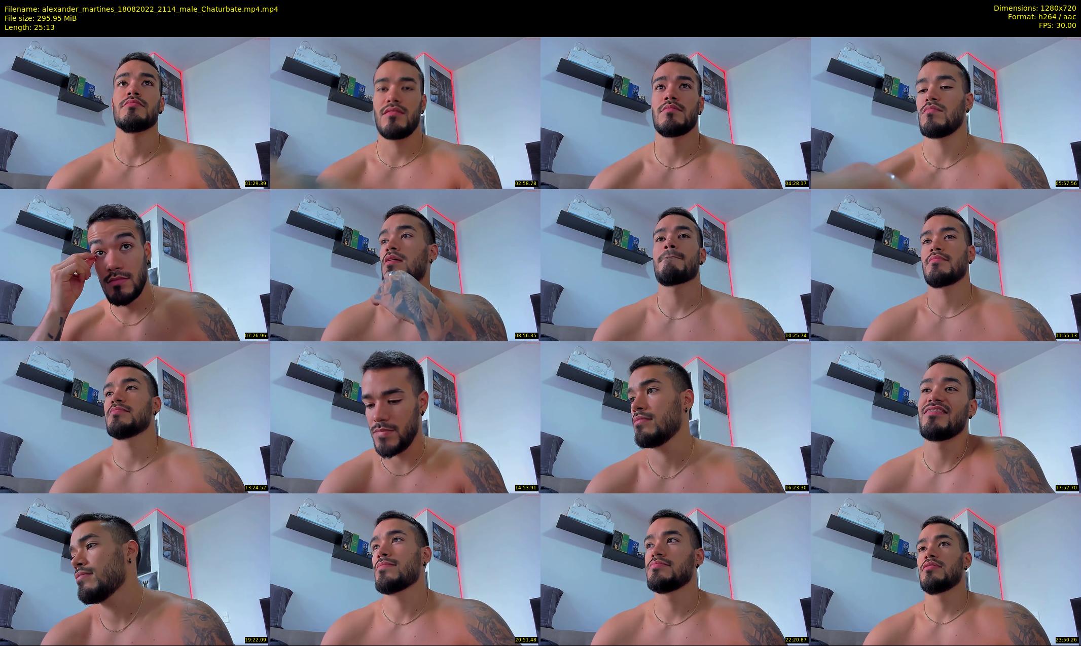 alexander_martines — 26 minute Chaturbate male cam show recording, 720p, Aug 18, 2022