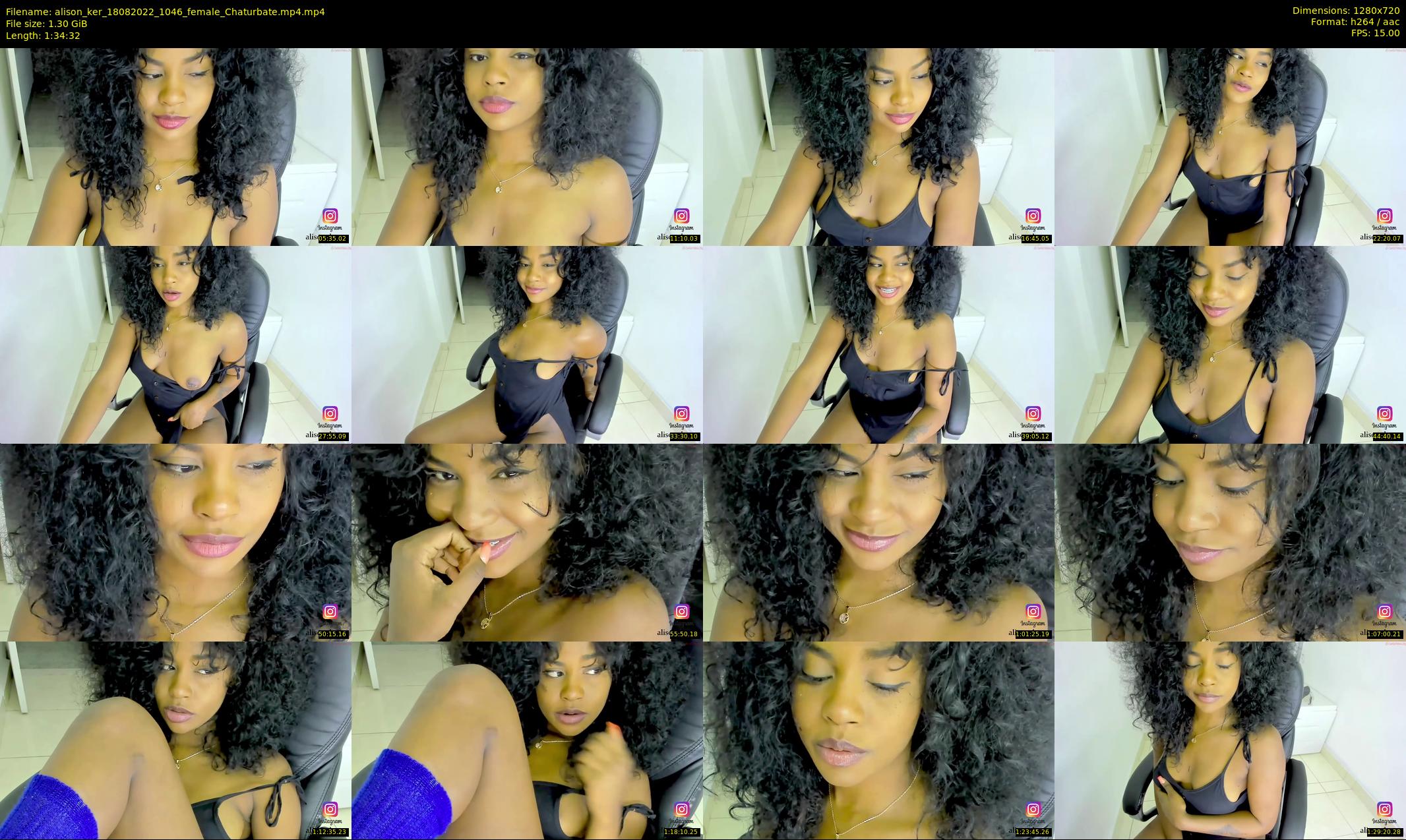 alison_ker — 95 minute Chaturbate female cam show recording, 720p, Aug 18, 2022